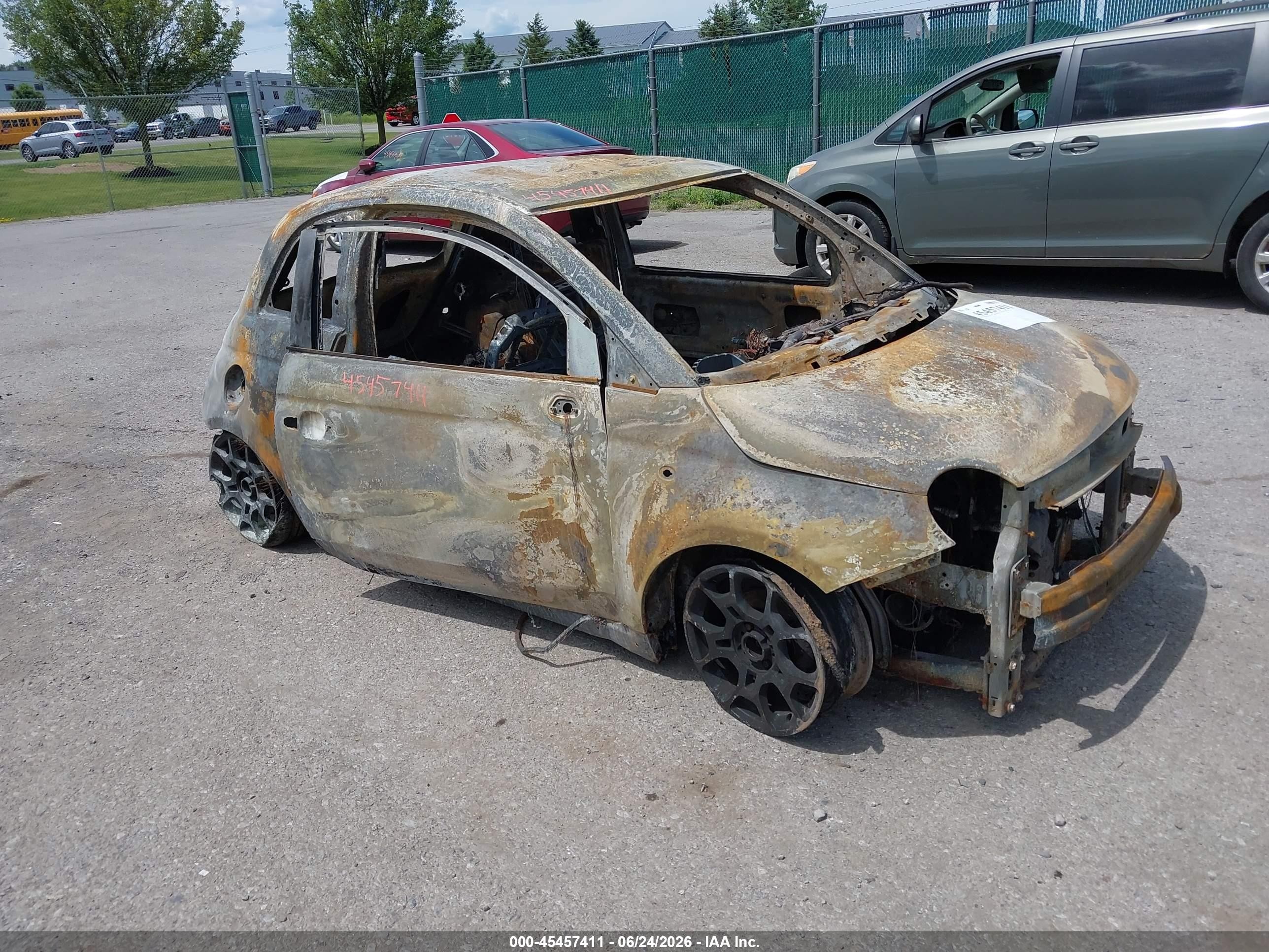 2012 Fiat 500 Sport Коричневый vin: 3C3CFFBR0CT360777