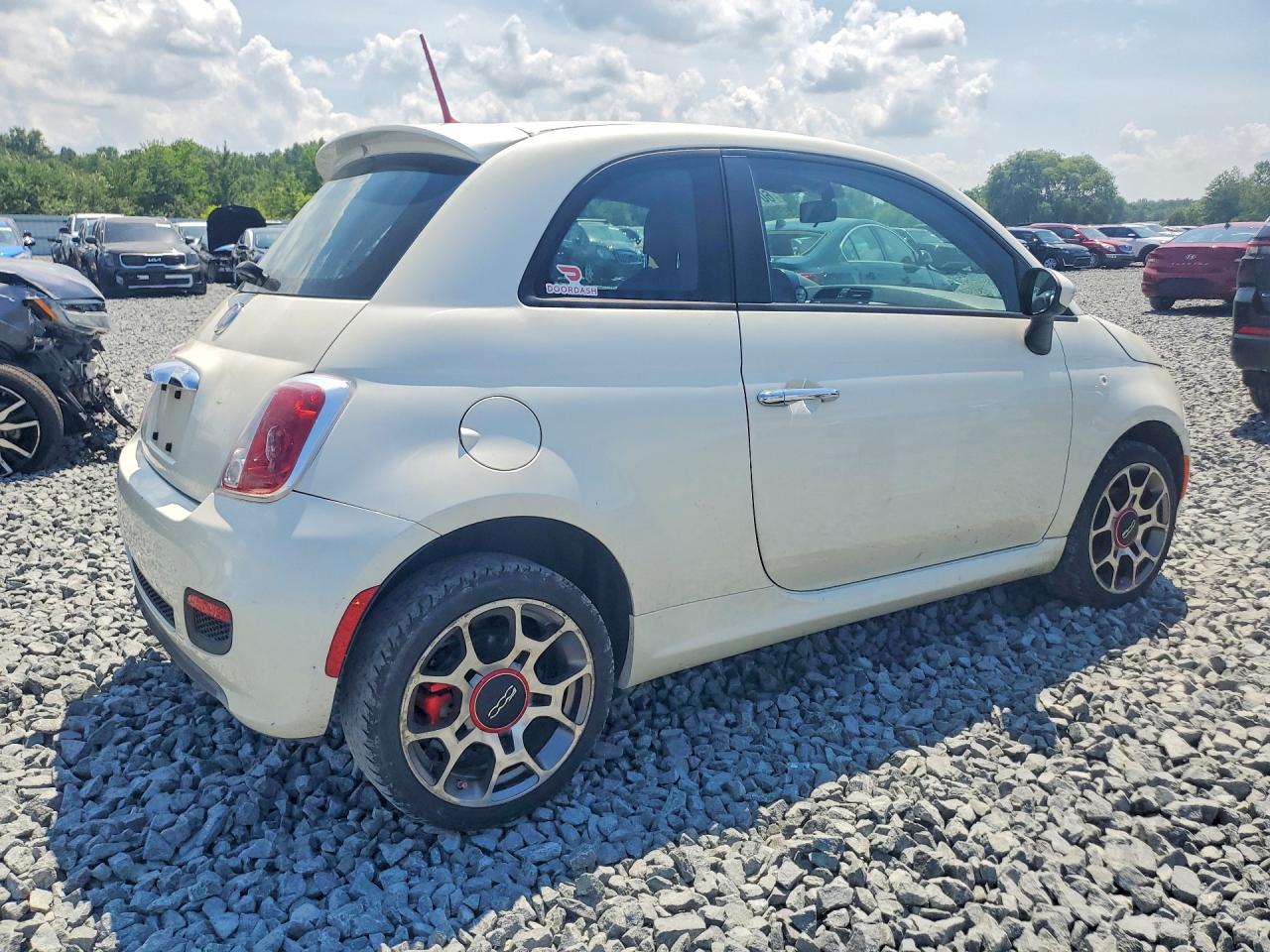 2013 Fiat 500 Sport Cream vin: 3C3CFFBR1DT591382