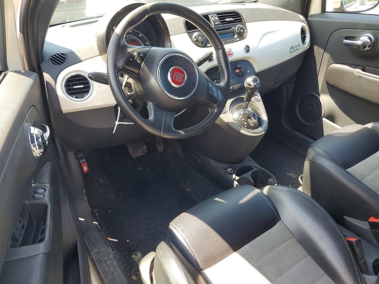 2013 Fiat 500 Sport Cream vin: 3C3CFFBR1DT591382