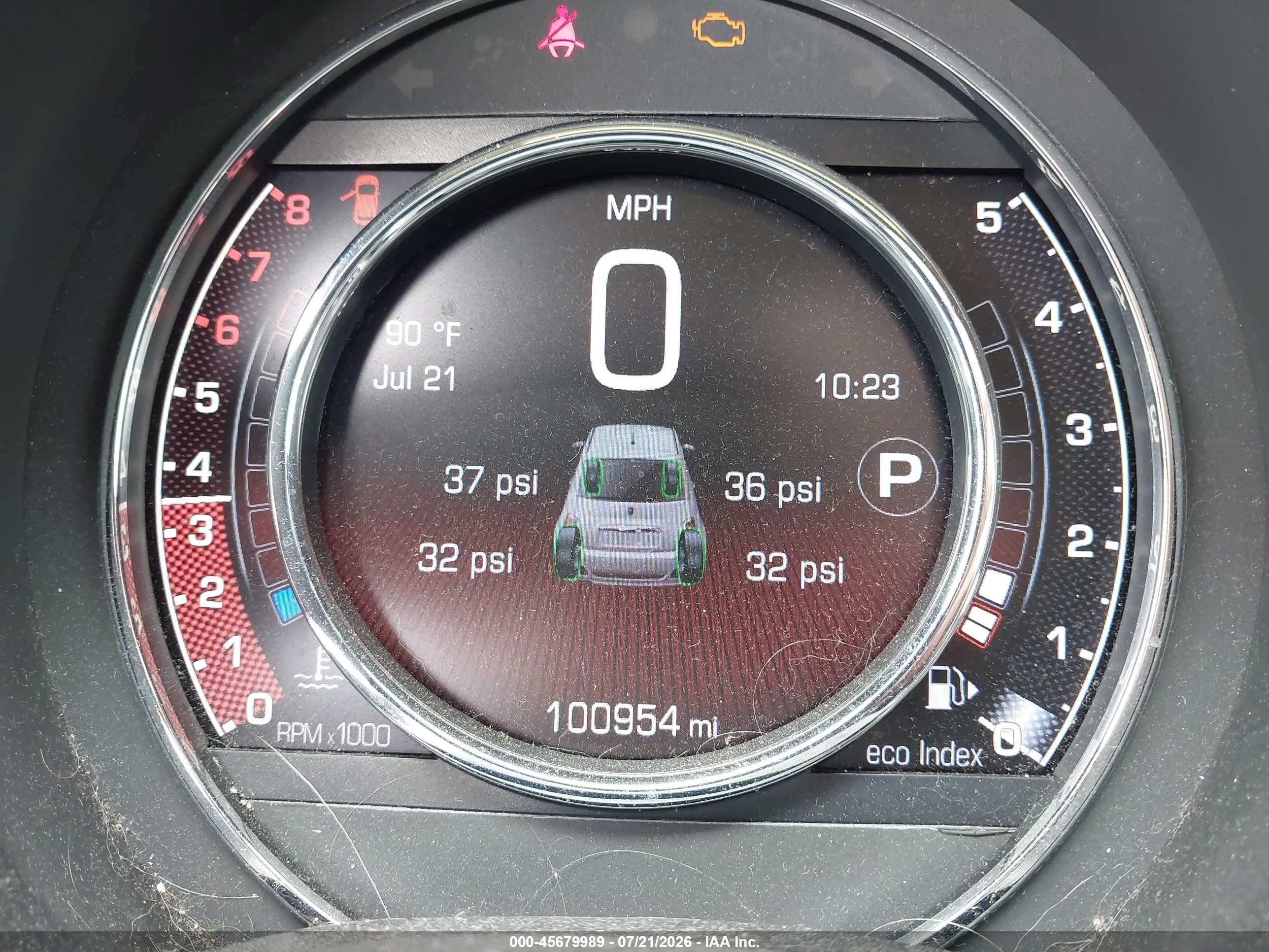 2015 Fiat 500 Sport Red vin: 3C3CFFBR1FT681960