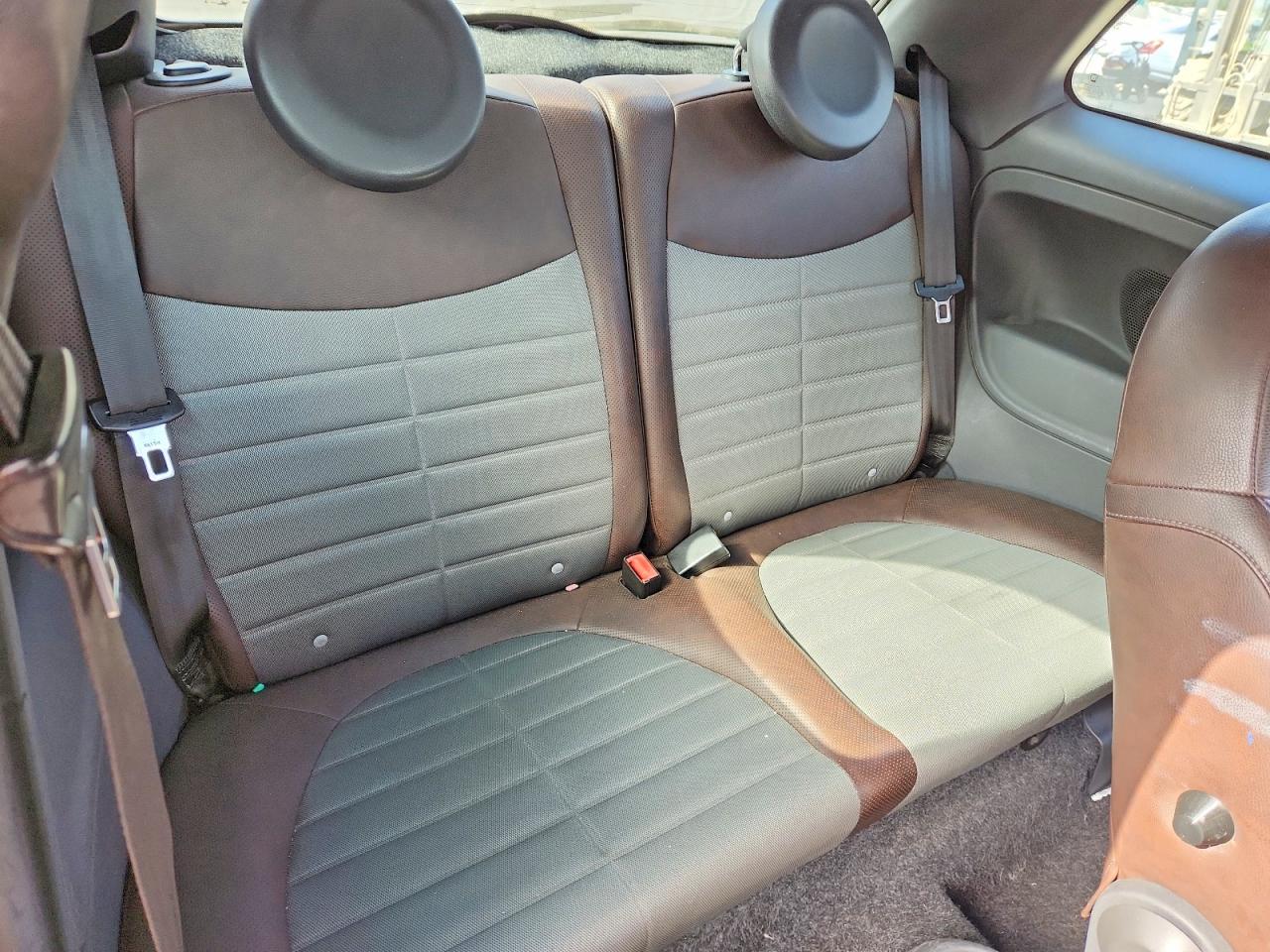 2012 Fiat 500 Sport Gray vin: 3C3CFFBR2CT287606