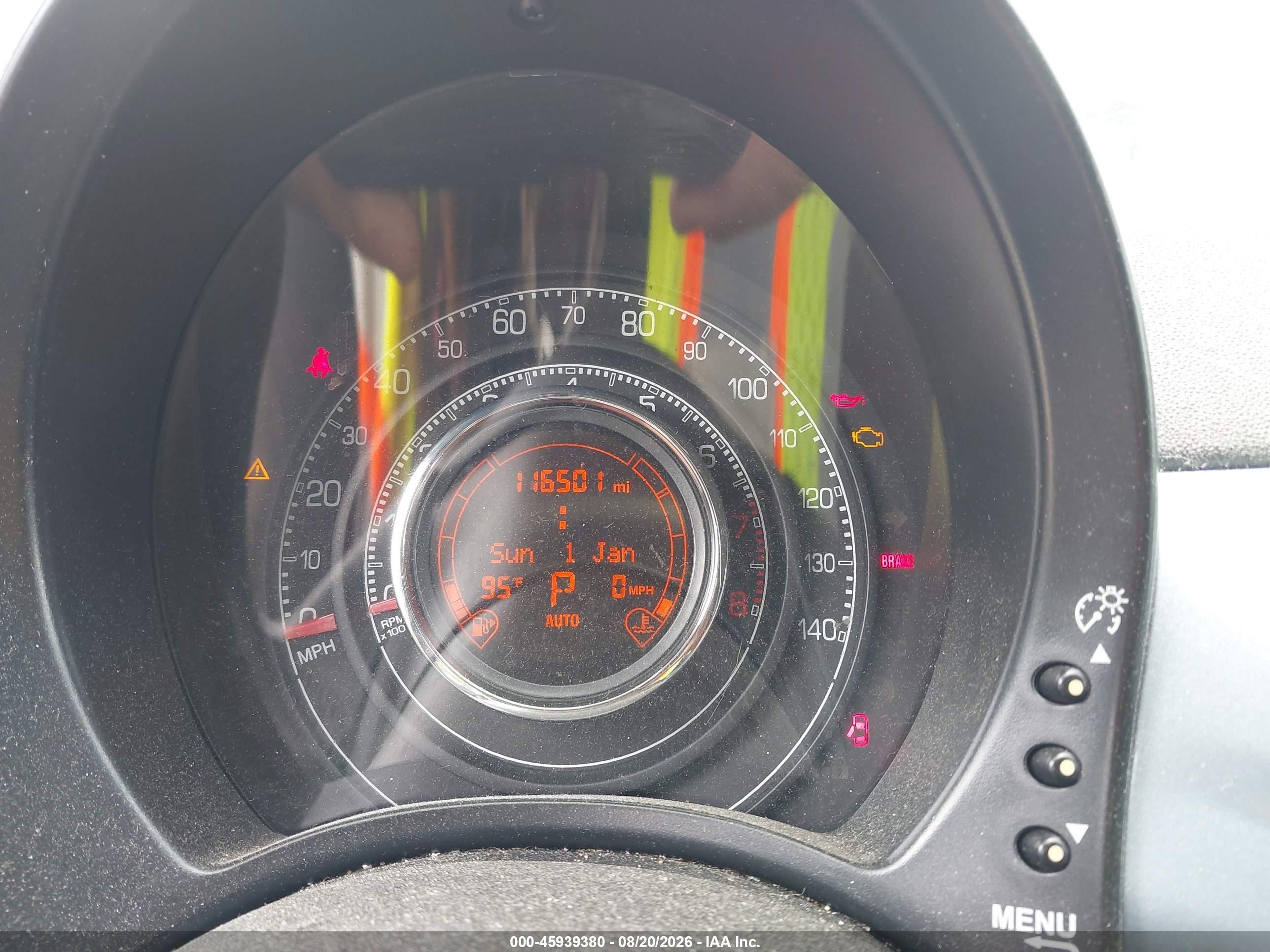 2013 Fiat 500 Sport Blue vin: 3C3CFFBR2DT533152