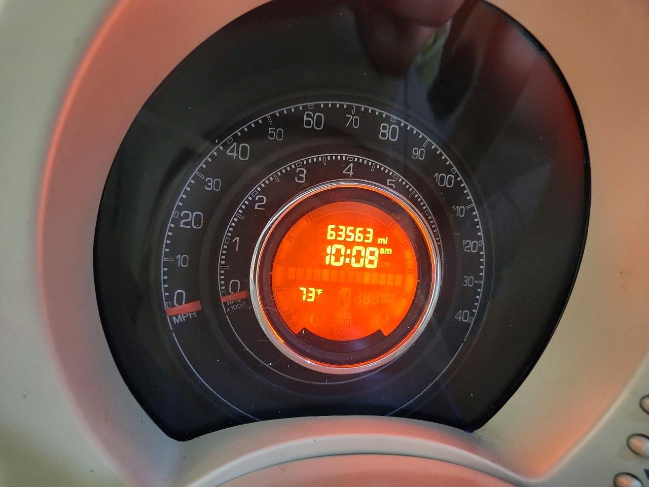 2014 Fiat 500 Sport Синий vin: 3C3CFFBR2ET205618