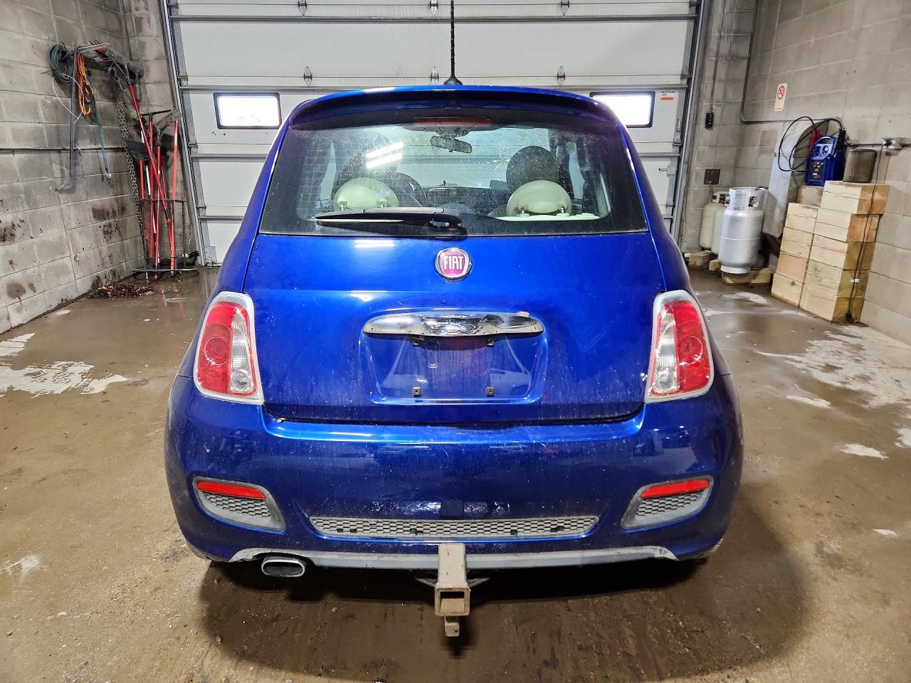 2014 Fiat 500 Sport Синий vin: 3C3CFFBR2ET205618