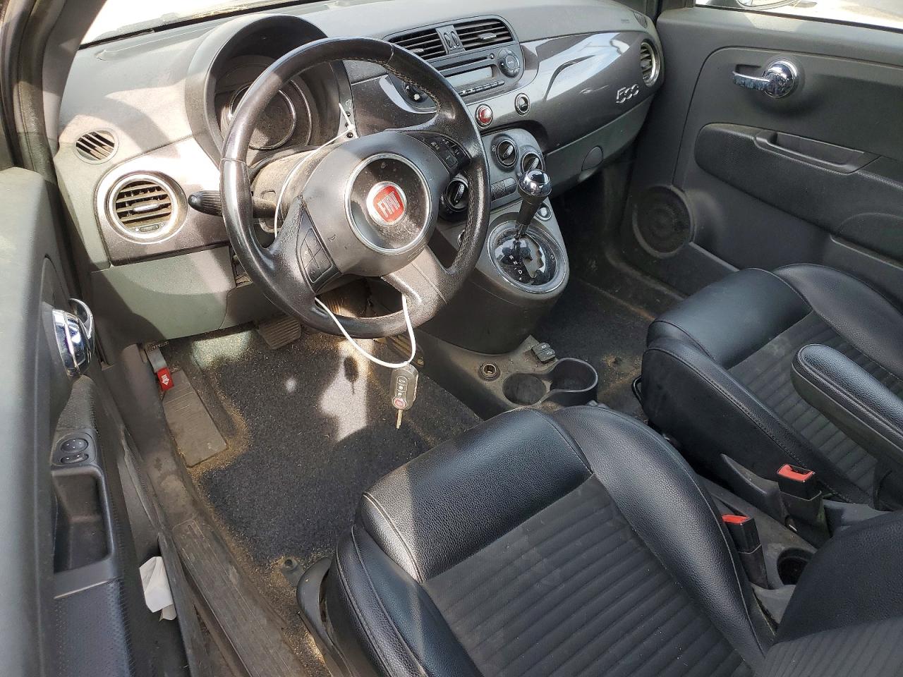 2015 Fiat 500 Sport Gray vin: 3C3CFFBR2FT623596