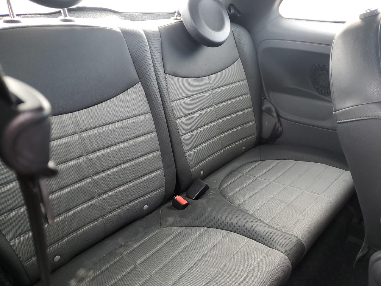 2012 Fiat 500 Sport Red vin: 3C3CFFBR3CT295830