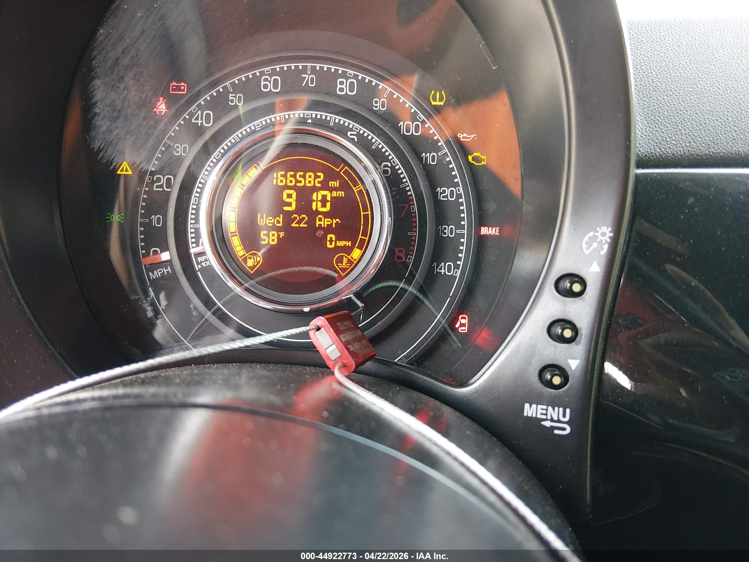 2013 Fiat 500 Sport Cattiva Black vin: 3C3CFFBR3DT749477