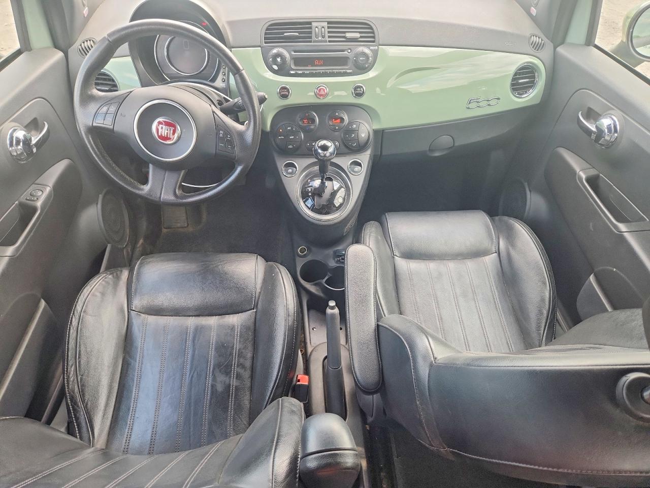 2015 Fiat 500 Sport Green vin: 3C3CFFBR4FT509194