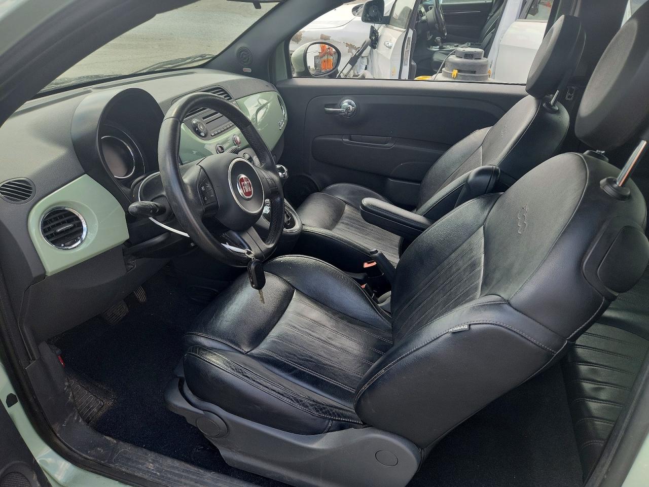 2015 Fiat 500 Sport Green vin: 3C3CFFBR4FT509194