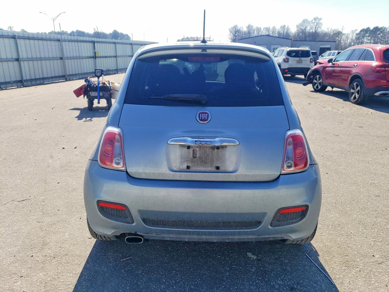 2015 Fiat 500 Sport Blue vin: 3C3CFFBR5FT537103