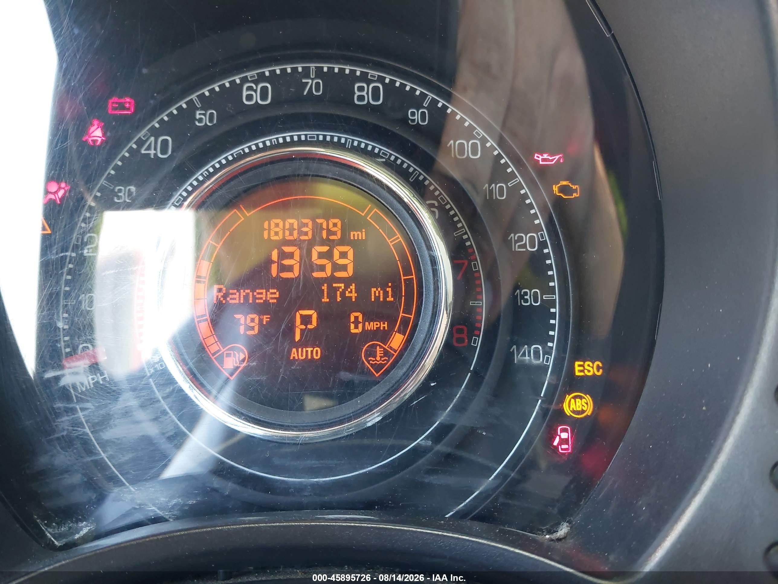 2012 Fiat 500 Sport Серебряный vin: 3C3CFFBR6CT125672