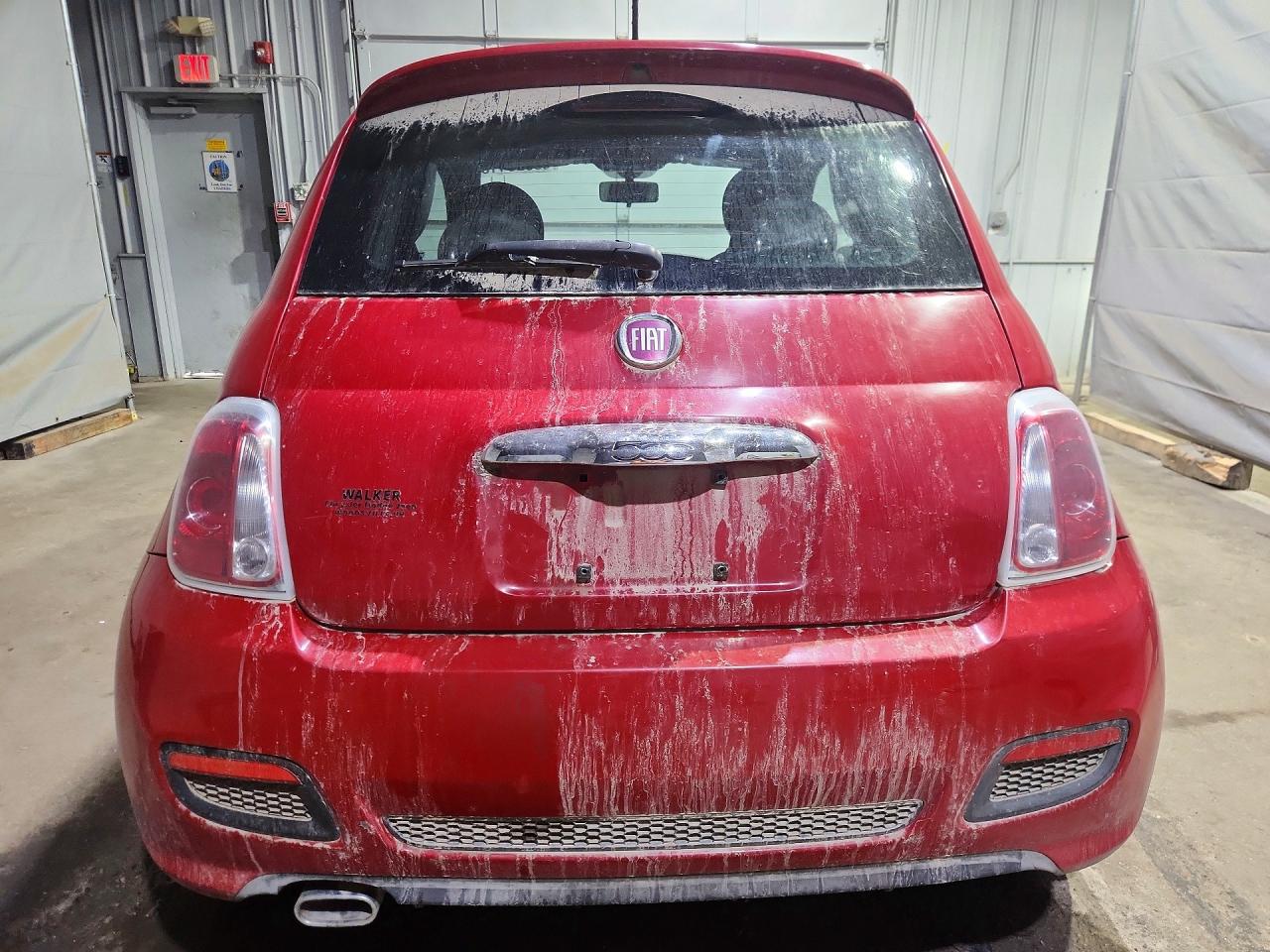 2013 Fiat 500 Sport Red vin: 3C3CFFBR6DT580815