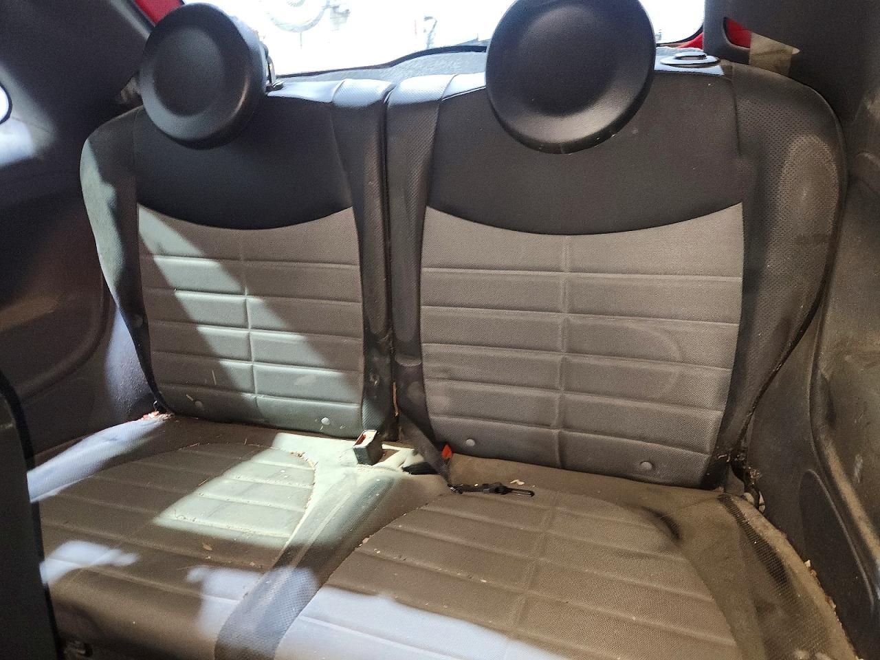 2013 Fiat 500 Sport Red vin: 3C3CFFBR6DT580815