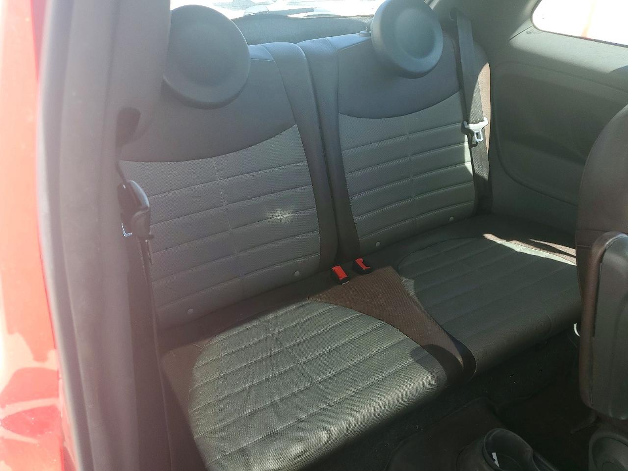 2012 Fiat 500 Sport Red vin: 3C3CFFBR7CT113661