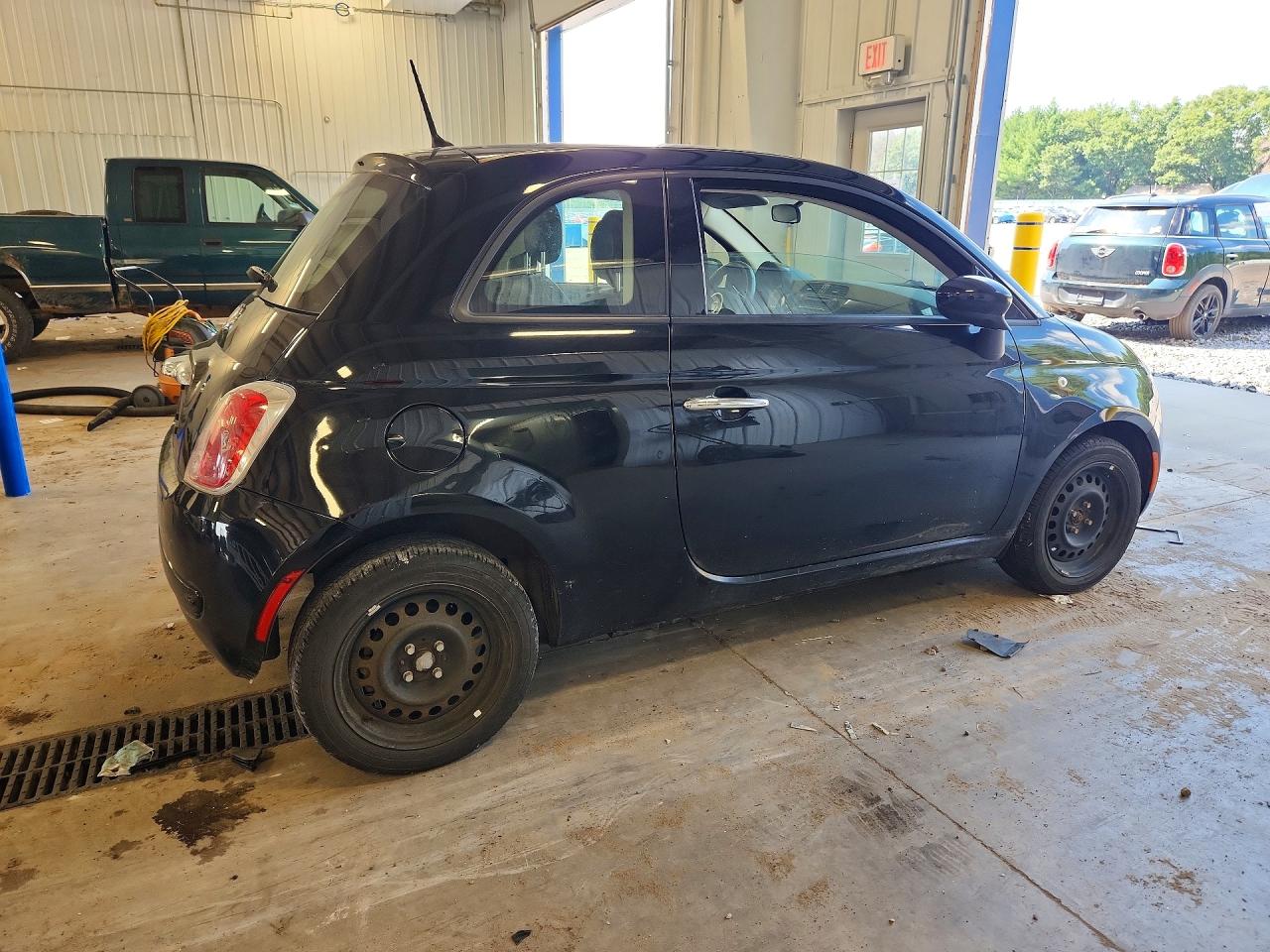 2015 Fiat 500 Sport Черный vin: 3C3CFFBR8DT566687