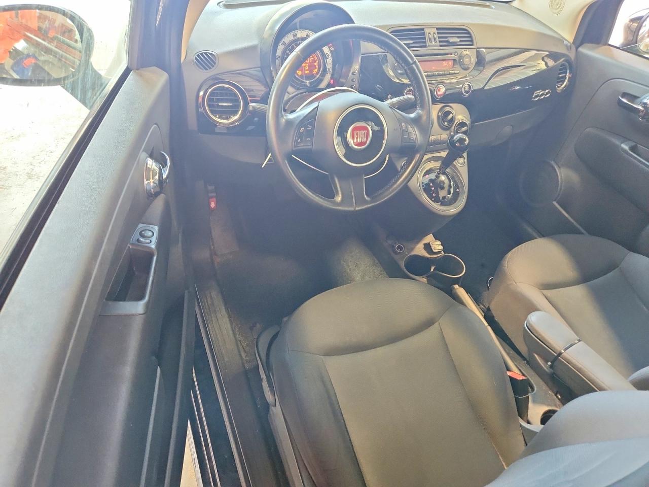 2015 Fiat 500 Sport Черный vin: 3C3CFFBR8DT566687