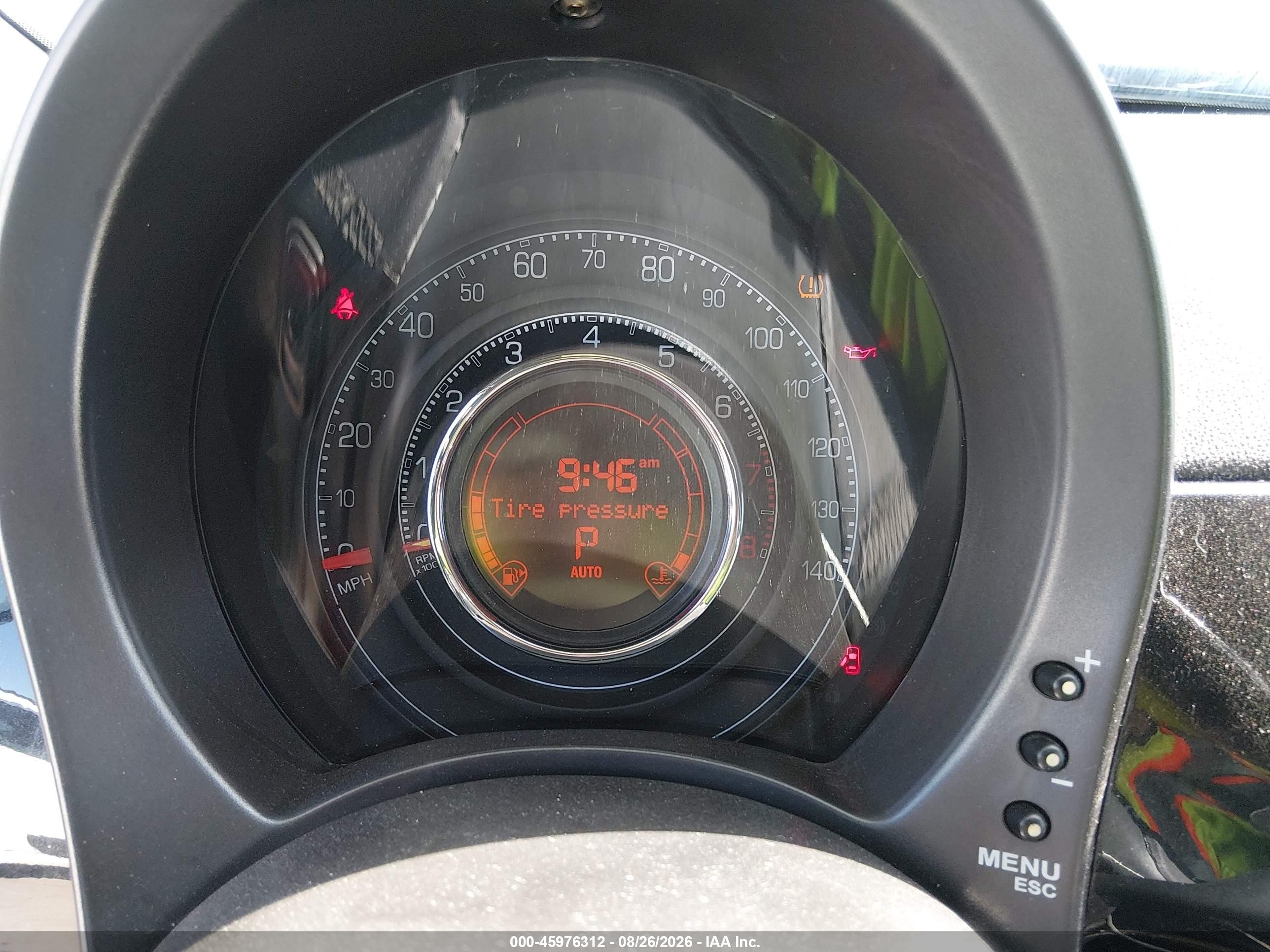 2012 Fiat 500 Sport Black vin: 3C3CFFBRXCT140546