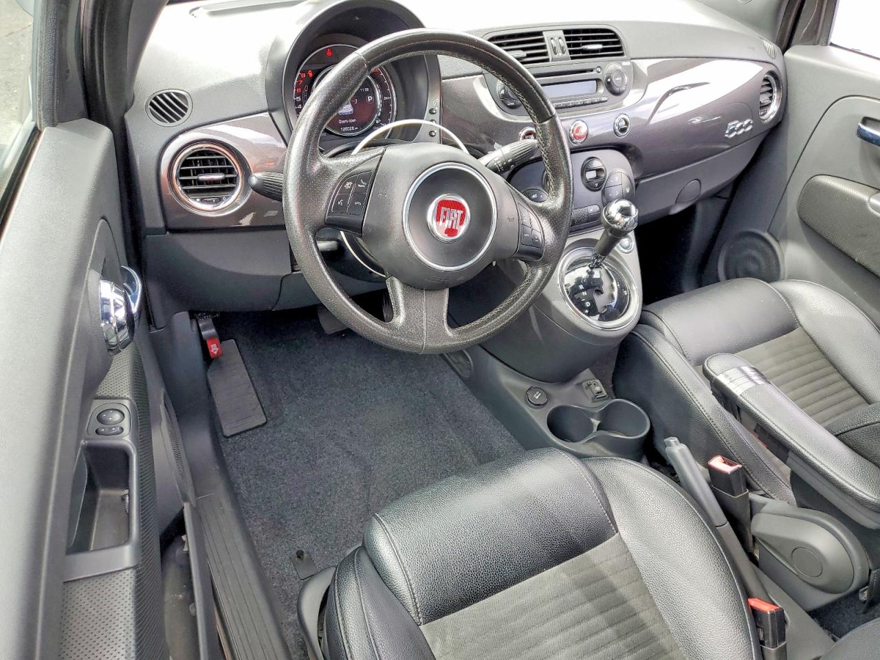 2015 Fiat 500 Sport Gray vin: 3C3CFFBRXFT502783
