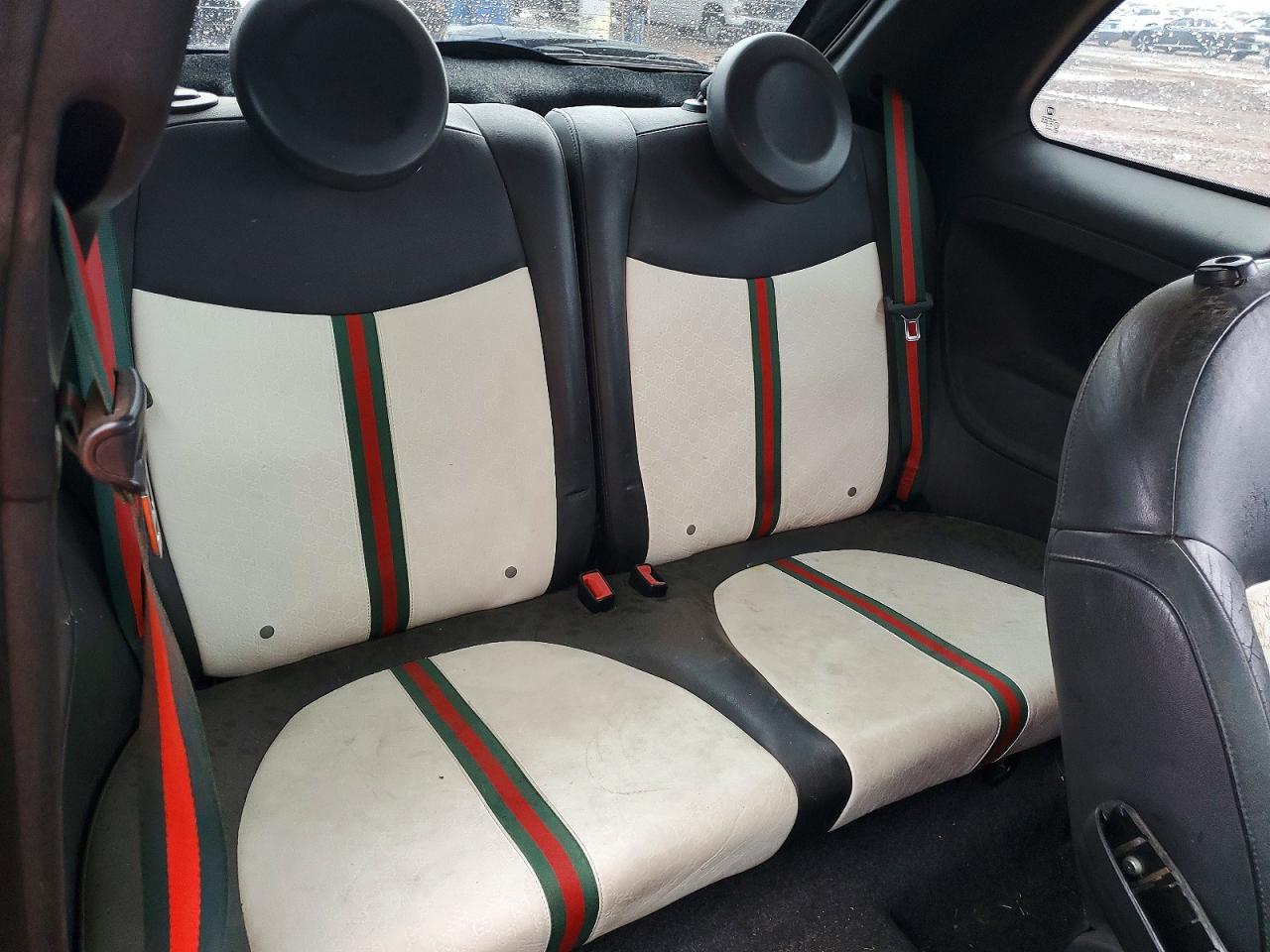 2012 Fiat 500 Lounge Black vin: 3C3CFFCR4CT269610