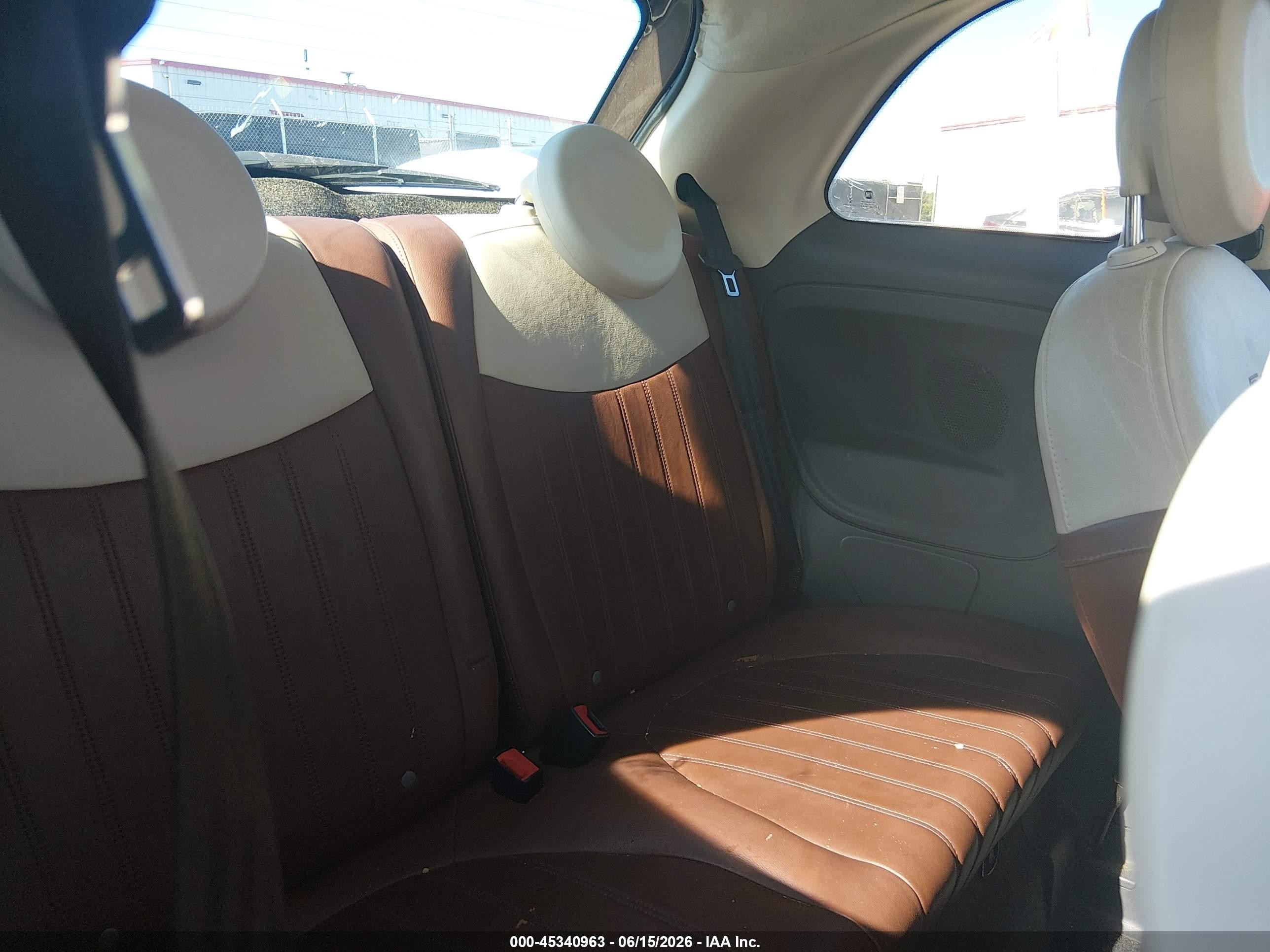 2013 Fiat 500 Lounge Brown vin: 3C3CFFCR4DT681947