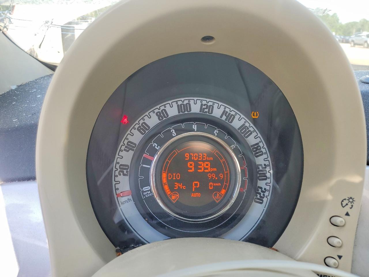 2013 Fiat 500 Lounge Silver vin: 3C3CFFCR7DT553833