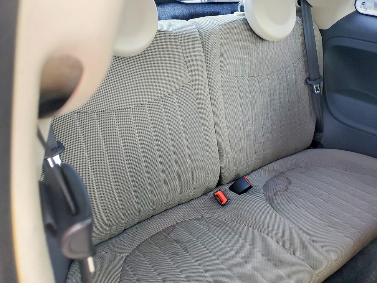 2012 Fiat 500 Lounge Tan vin: 3C3CFFCR8CT106362