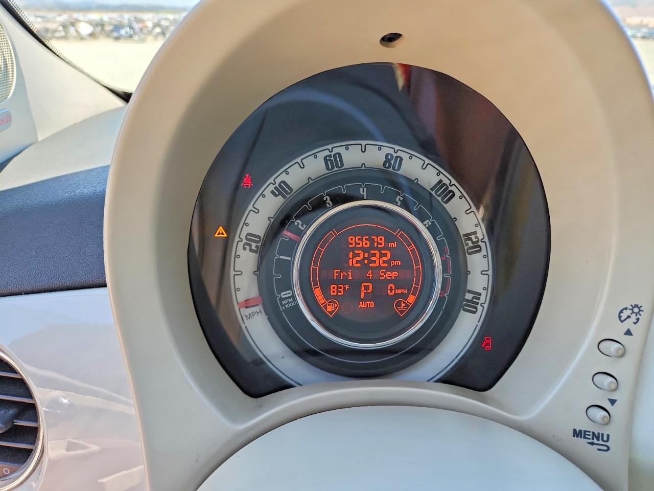 2014 Fiat 500 Lounge Turquoise vin: 3C3CFFCRXET288133
