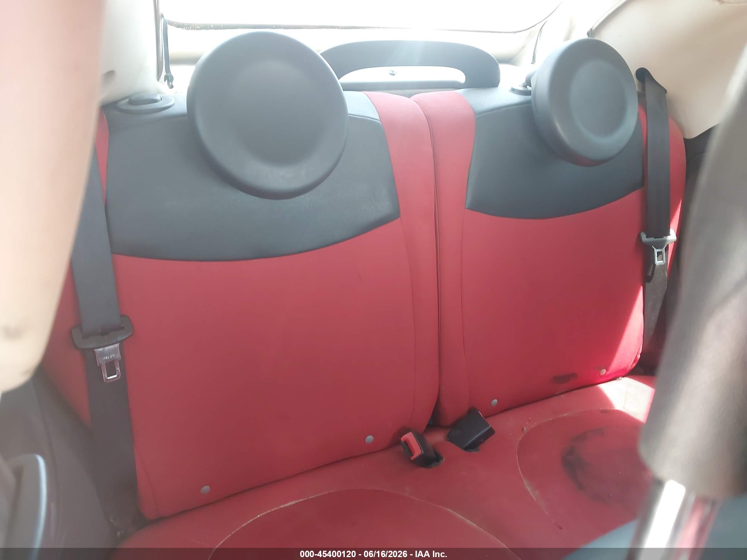 2013 Fiat 500c Pop Red vin: 3C3CFFDR0DT612199