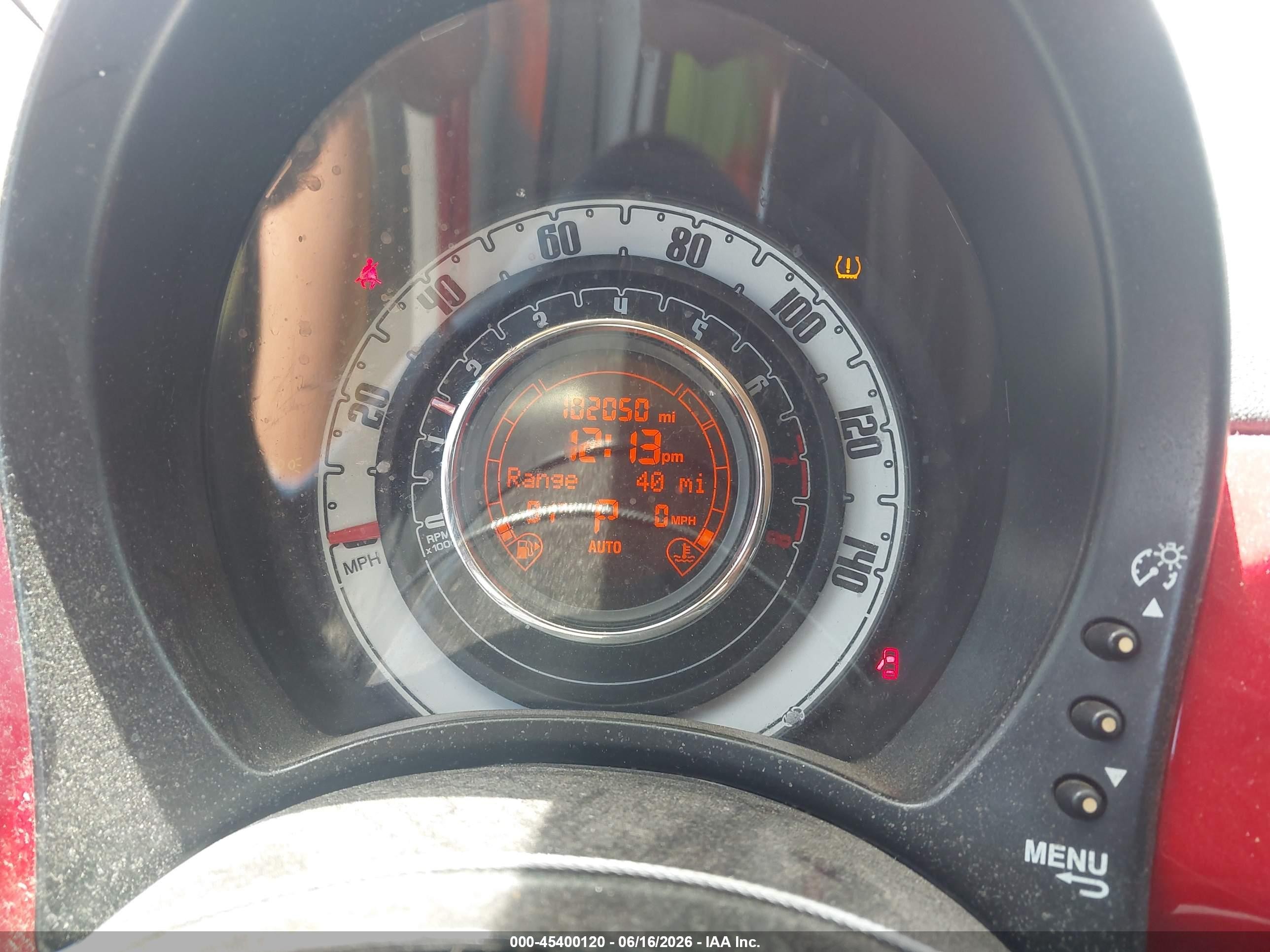 2013 Fiat 500c Pop Red vin: 3C3CFFDR0DT612199