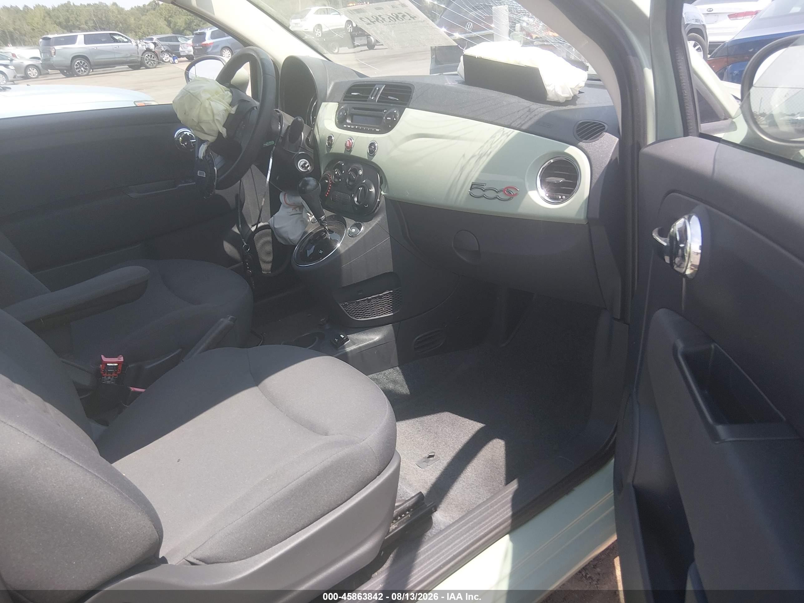 2015 Fiat 500c Pop Green vin: 3C3CFFDR2FT673072