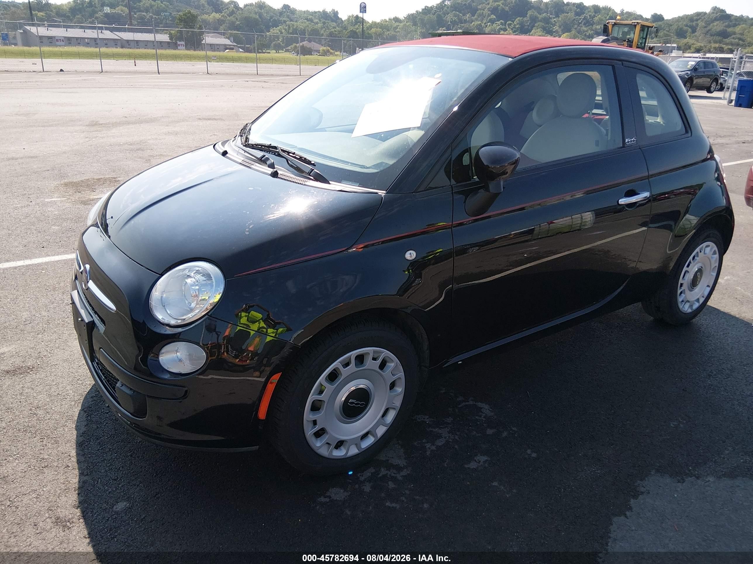 2013 Fiat 500c Pop Black vin: 3C3CFFDR3DT668105