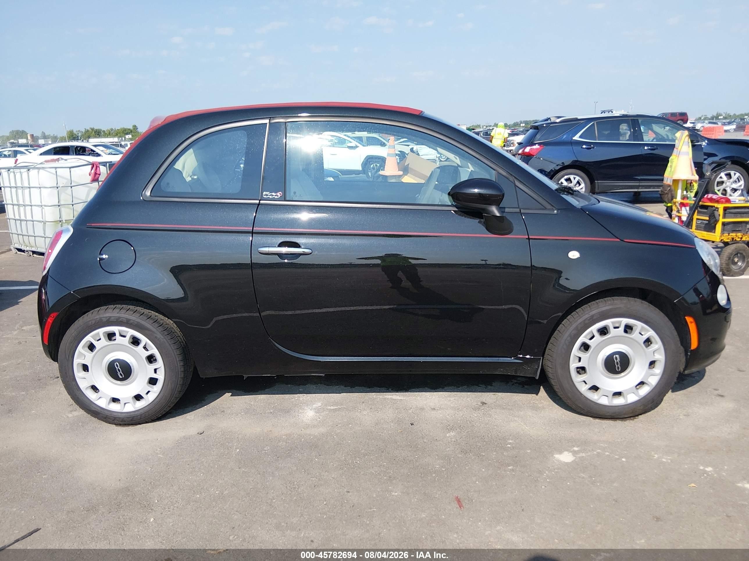2013 Fiat 500c Pop Black vin: 3C3CFFDR3DT668105