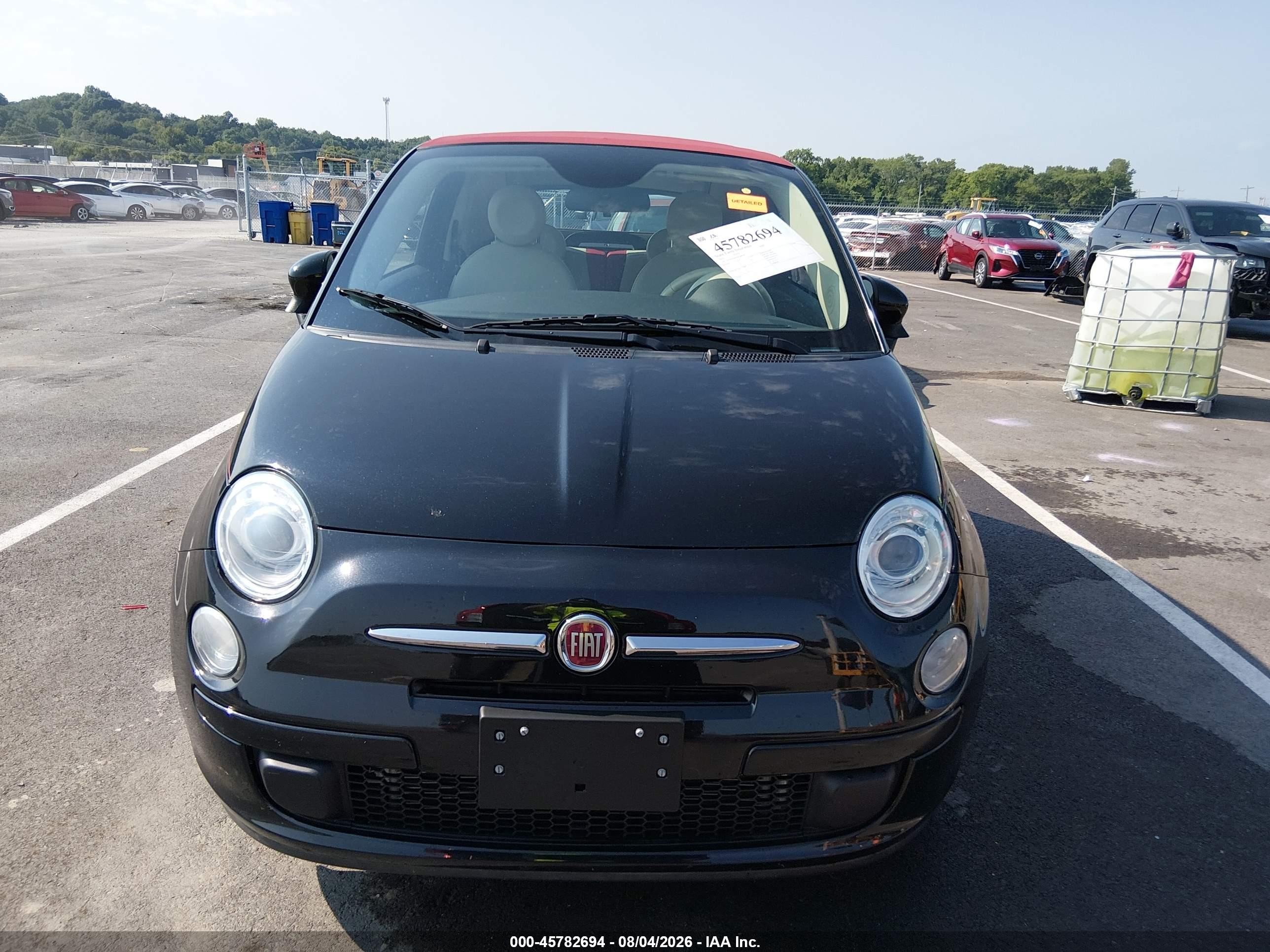 2013 Fiat 500c Pop Black vin: 3C3CFFDR3DT668105
