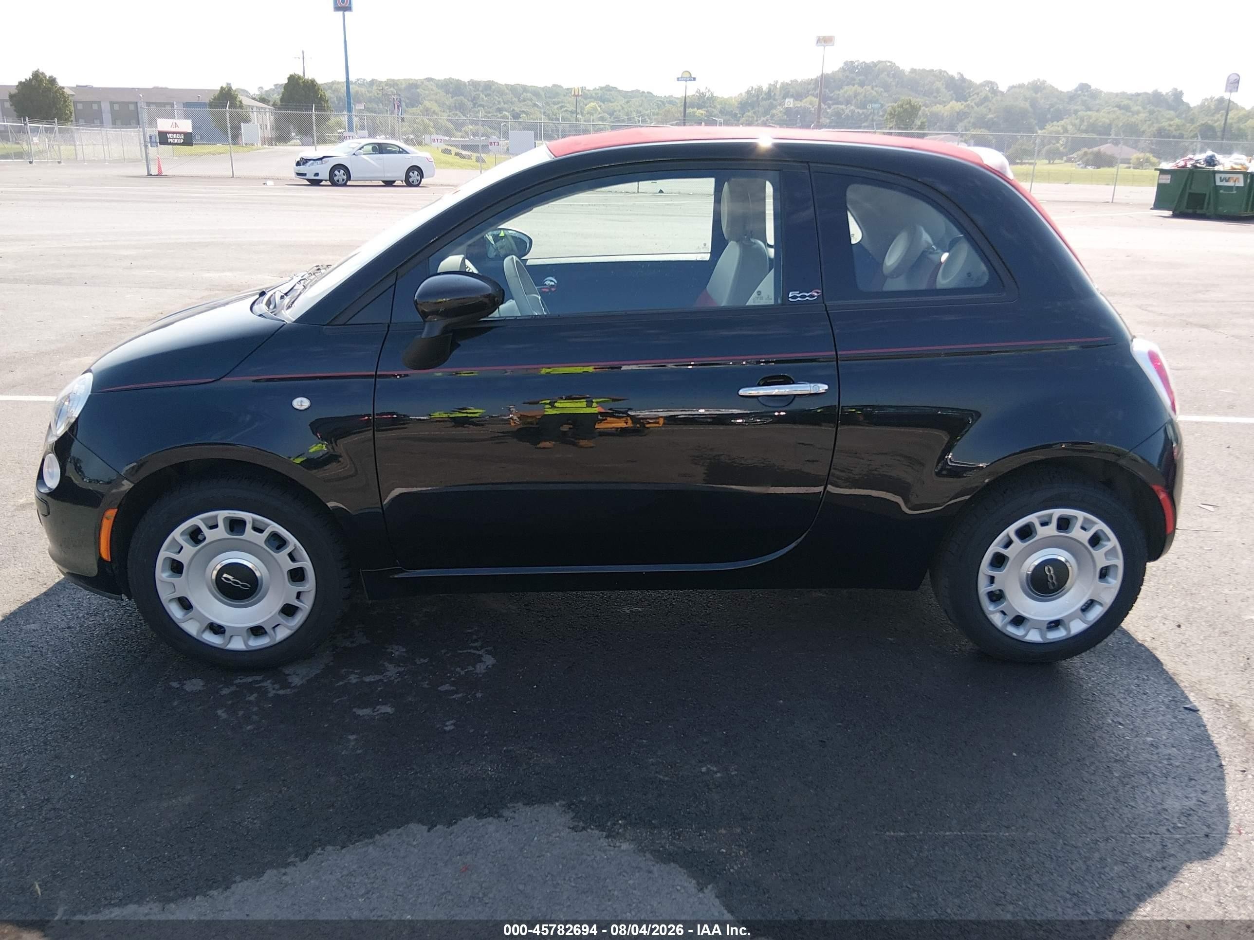 2013 Fiat 500c Pop Black vin: 3C3CFFDR3DT668105