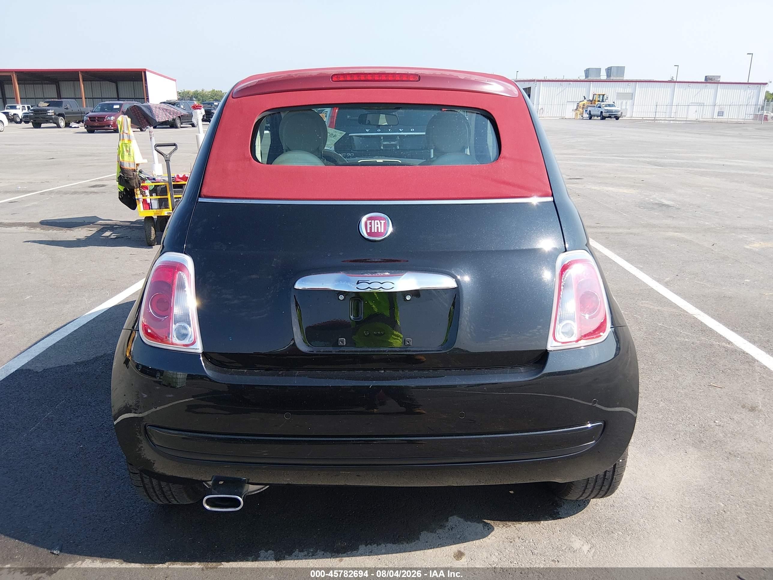2013 Fiat 500c Pop Black vin: 3C3CFFDR3DT668105