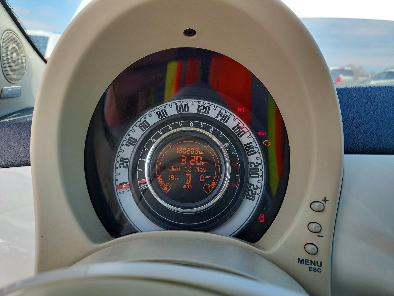 2012 Fiat 500 Pop White vin: 3C3CFFDR4CT130849