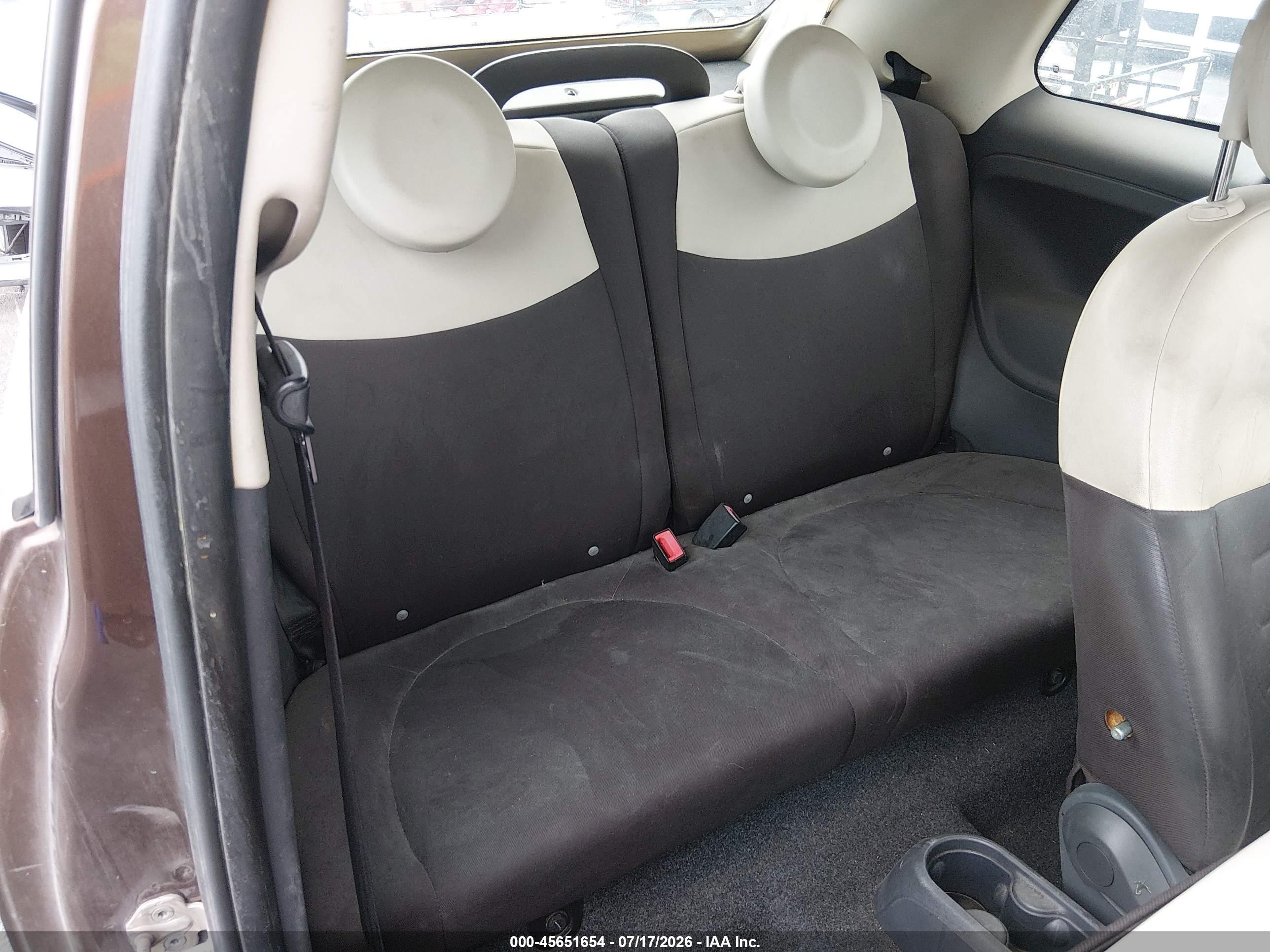2012 Fiat 500c Pop Brown vin: 3C3CFFDR4CT186693