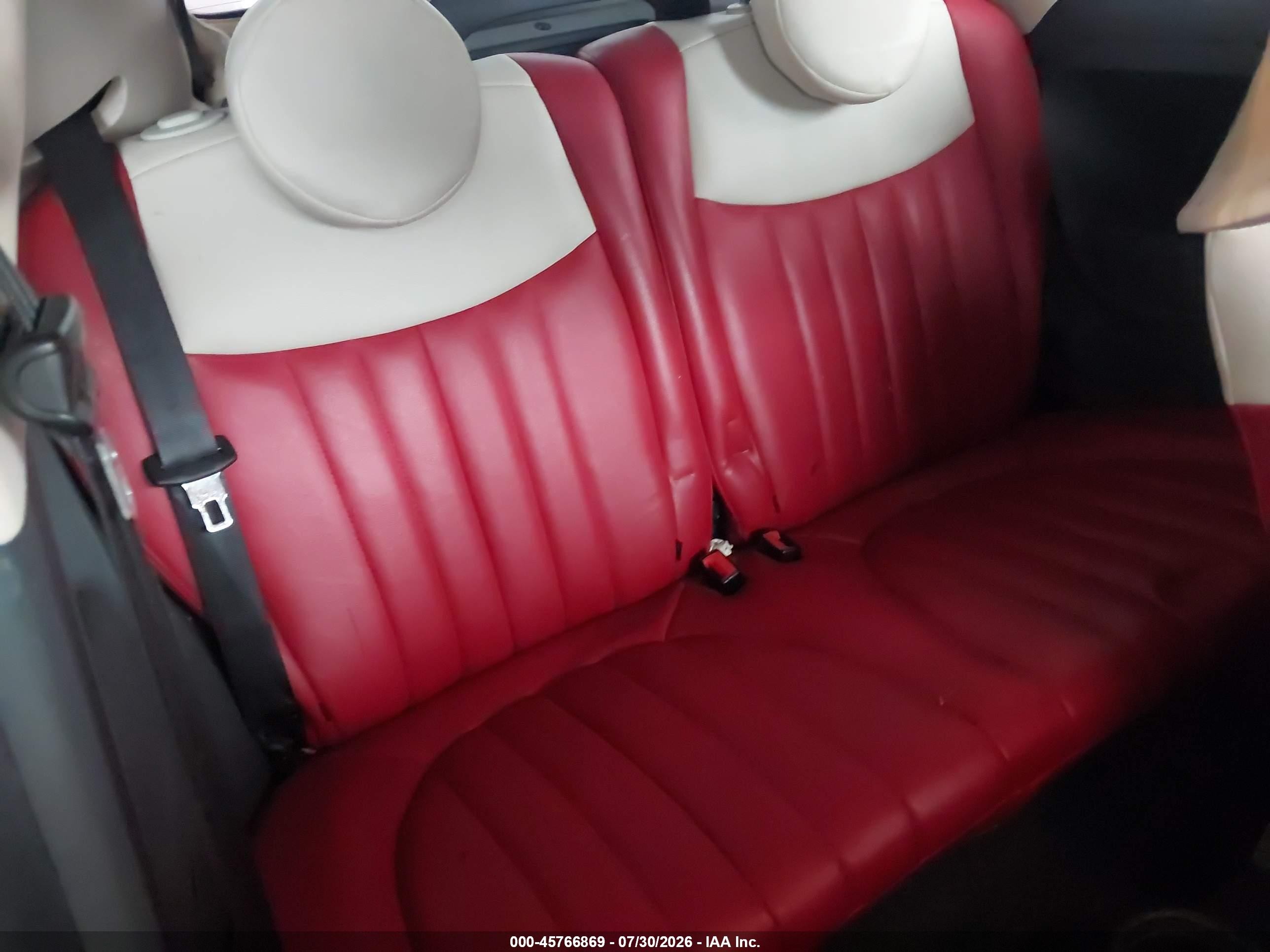 2013 Fiat 500c Pop White vin: 3C3CFFDR4DT709437