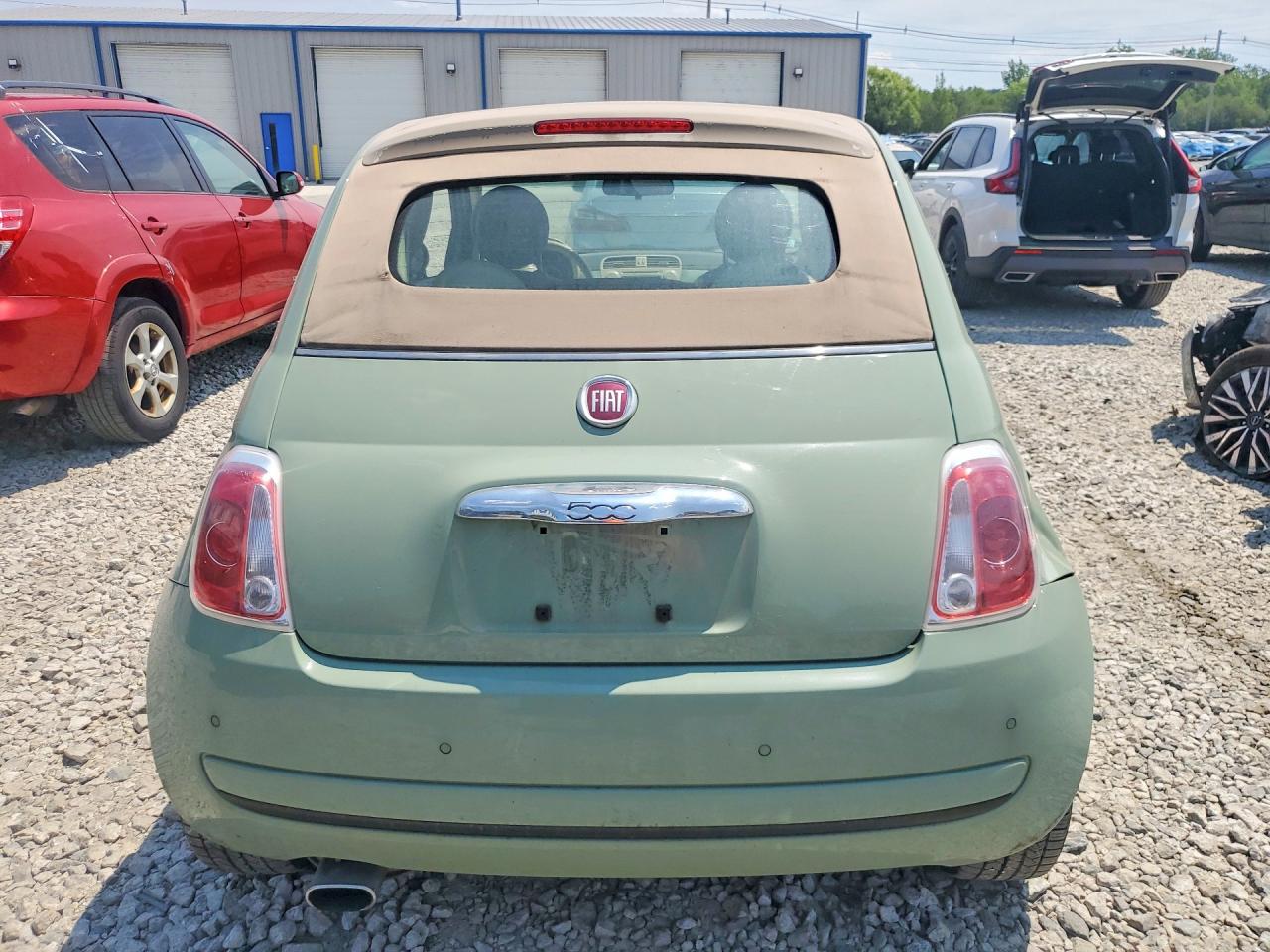 2015 Fiat 500 Pop Green vin: 3C3CFFDR5FT640681