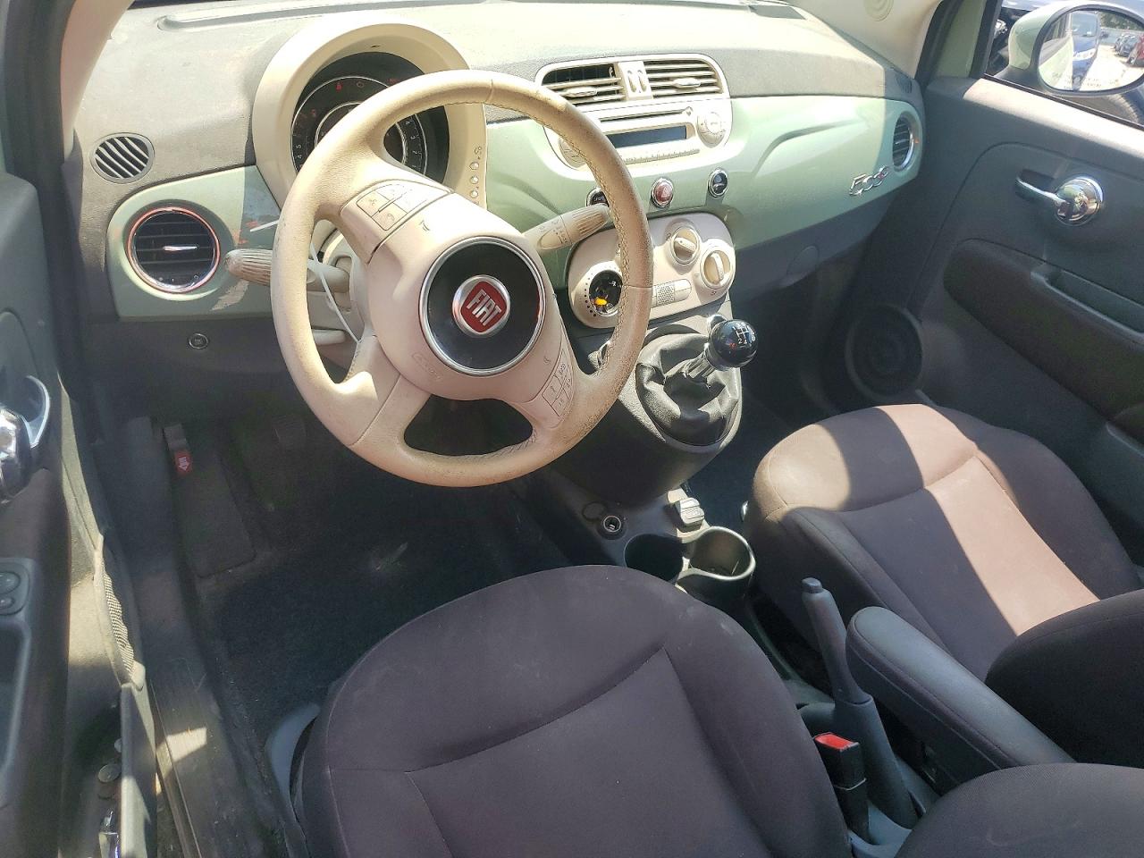 2015 Fiat 500 Pop Green vin: 3C3CFFDR5FT640681