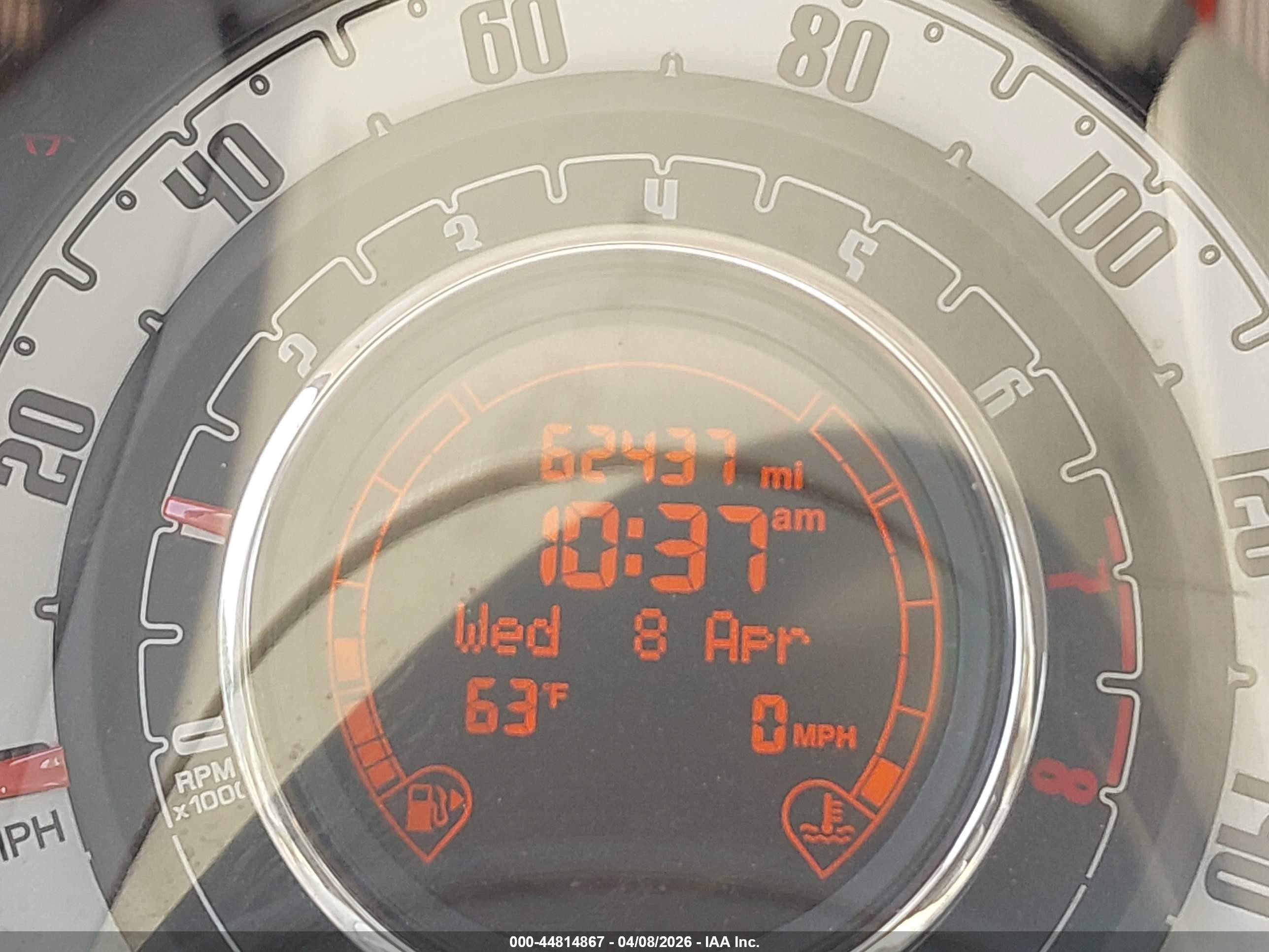 2012 Fiat 500c Pop Red vin: 3C3CFFDR6CT379850