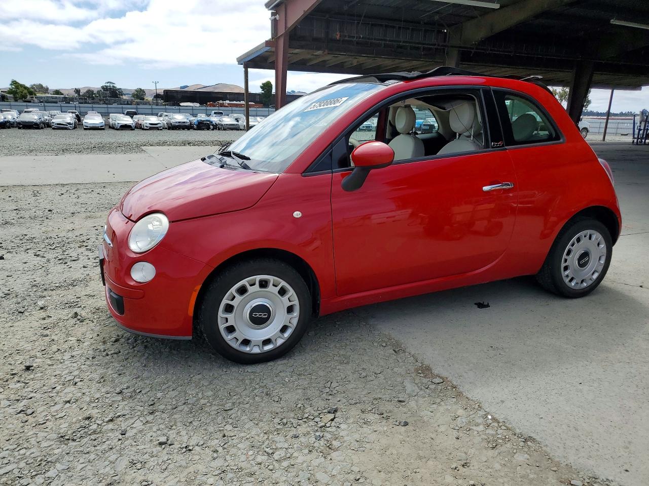 2015 Fiat 500 Pop Red vin: 3C3CFFDR6FT507850