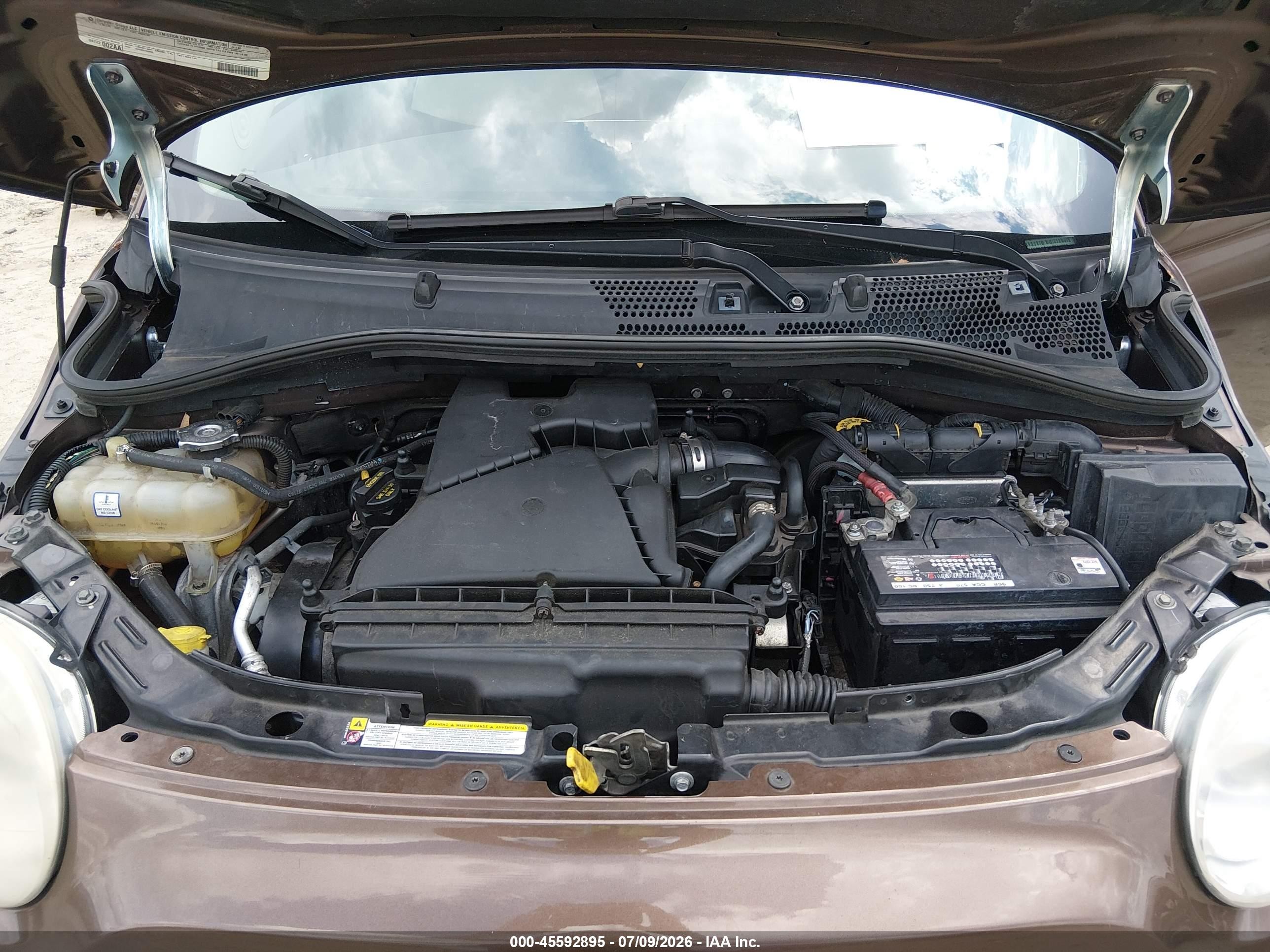 2013 Fiat 500c Pop Brown vin: 3C3CFFDR7DT514058