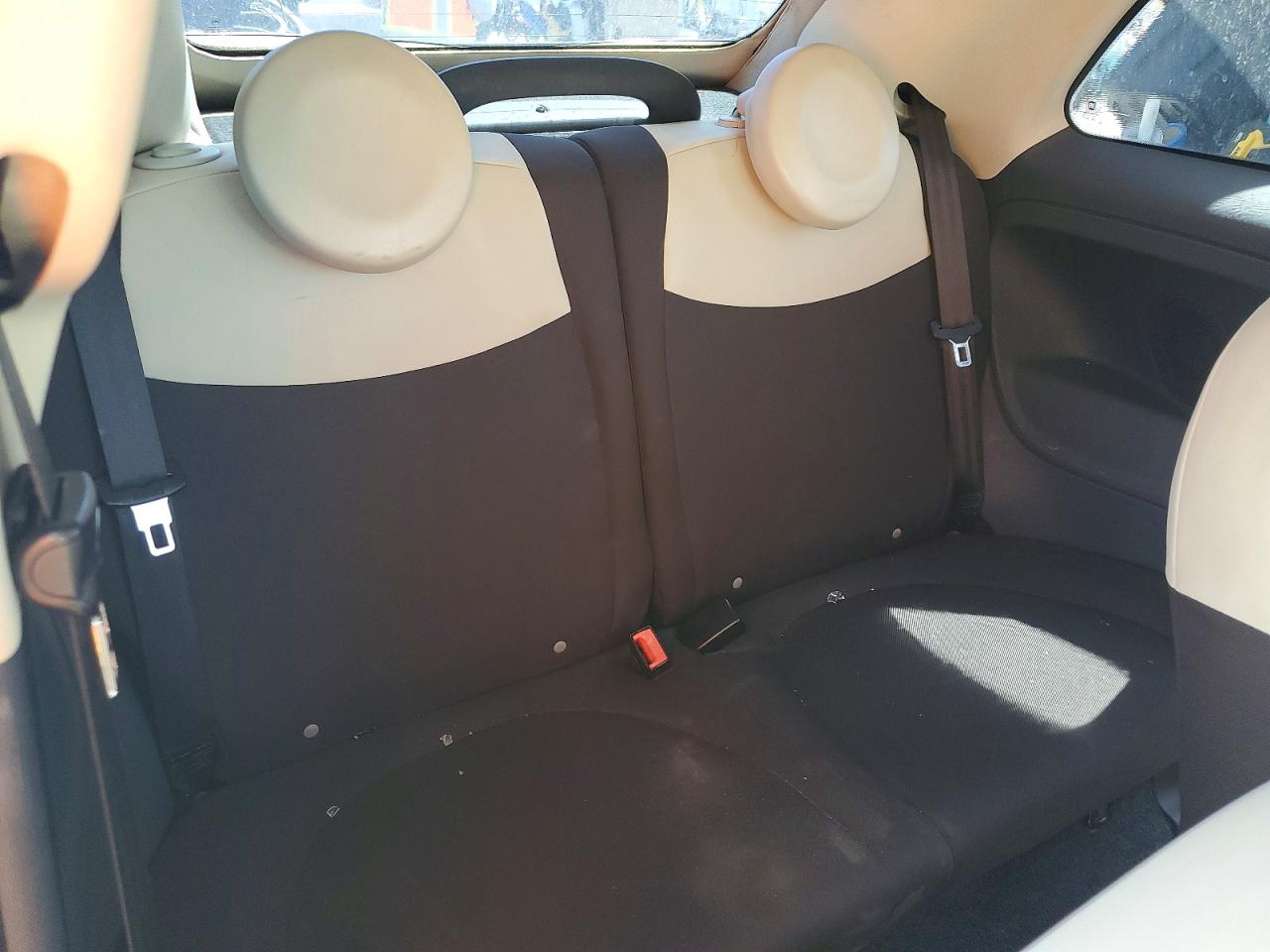 2012 Fiat 500 Pop White vin: 3C3CFFDR8CT123029