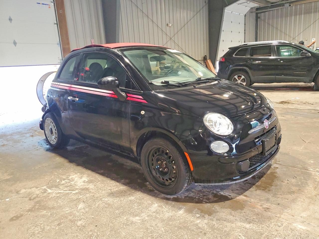 2015 Fiat 500 Pop Black vin: 3C3CFFDR9FT545248