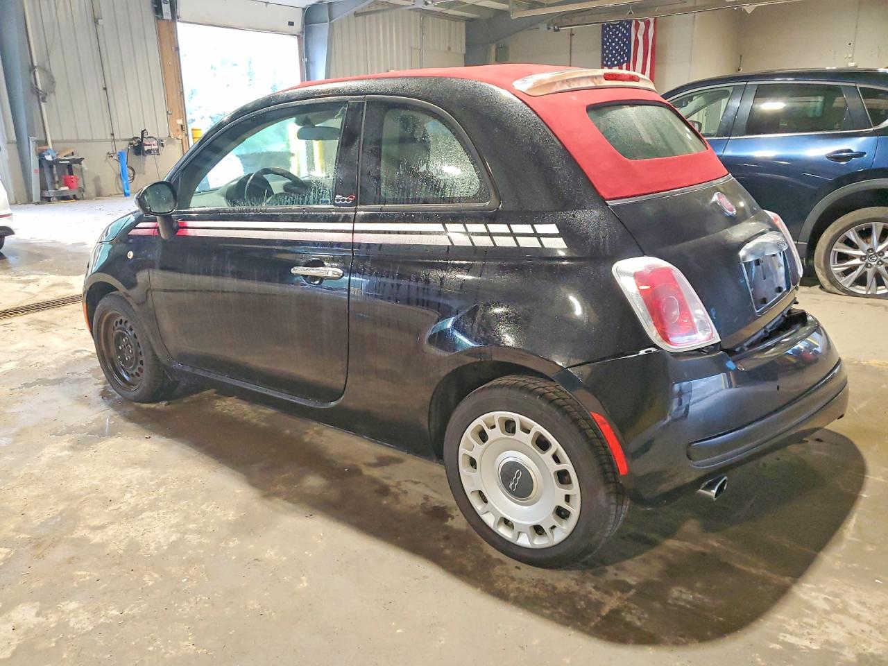 2015 Fiat 500 Pop Black vin: 3C3CFFDR9FT545248