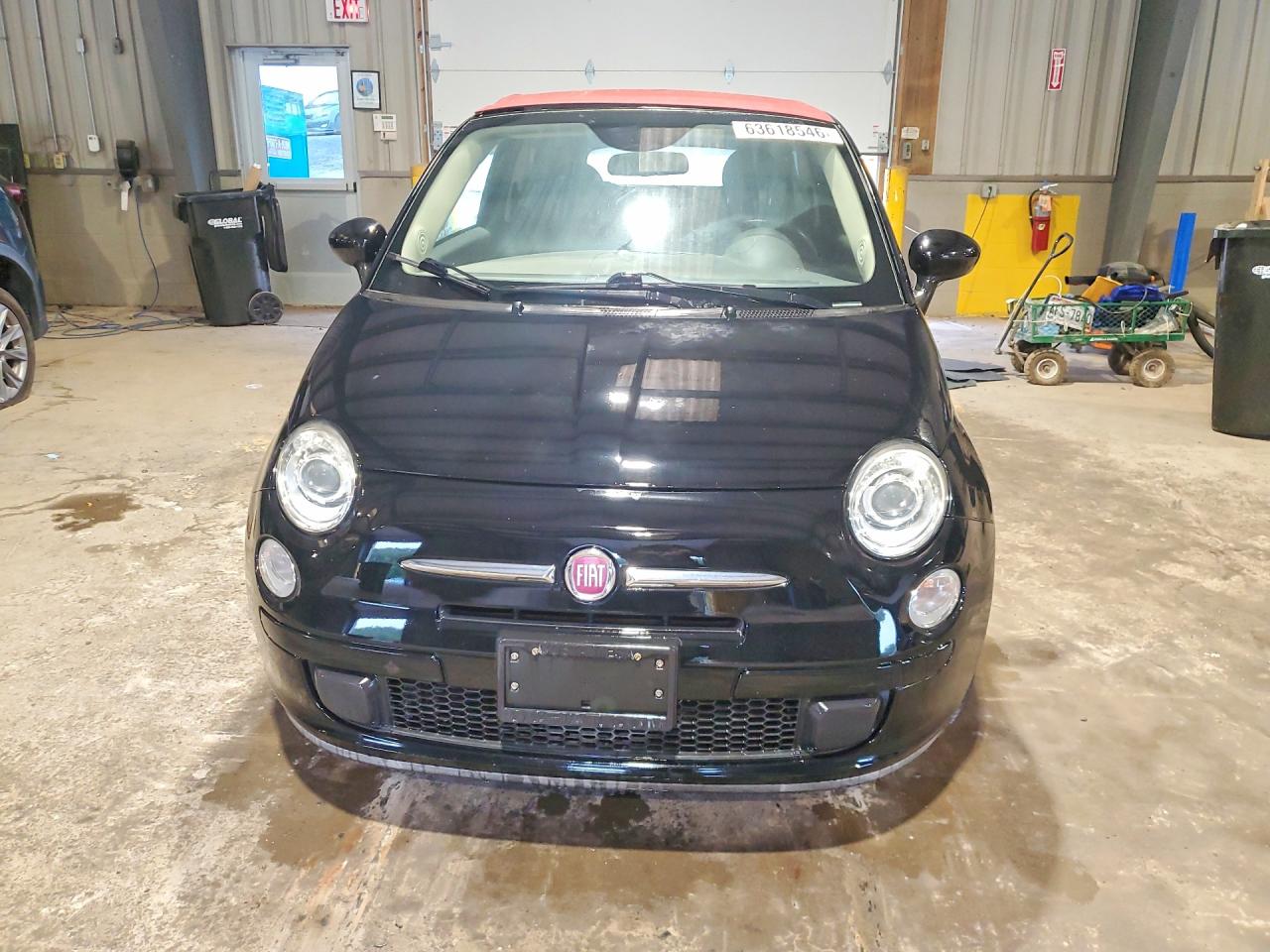2015 Fiat 500 Pop Black vin: 3C3CFFDR9FT545248