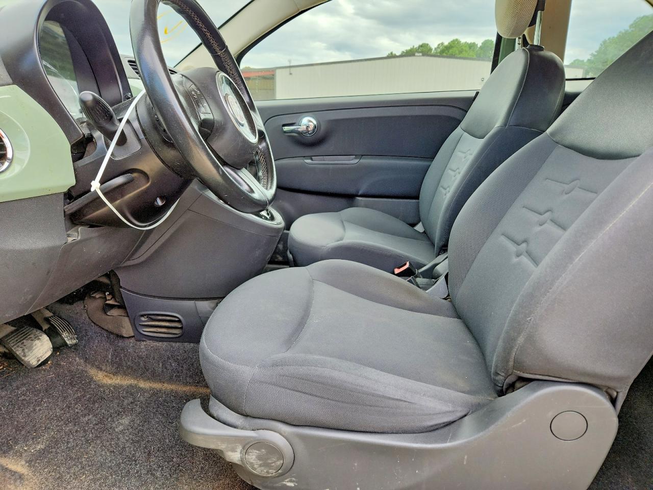 2012 Fiat 500 Pop Green vin: 3C3CFFDRXCT339996