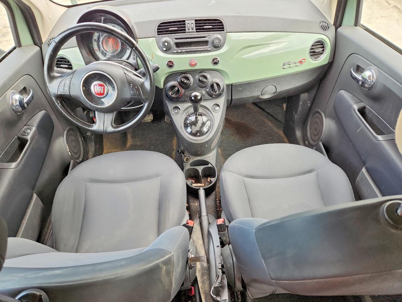 2012 Fiat 500 Pop Green vin: 3C3CFFDRXCT339996