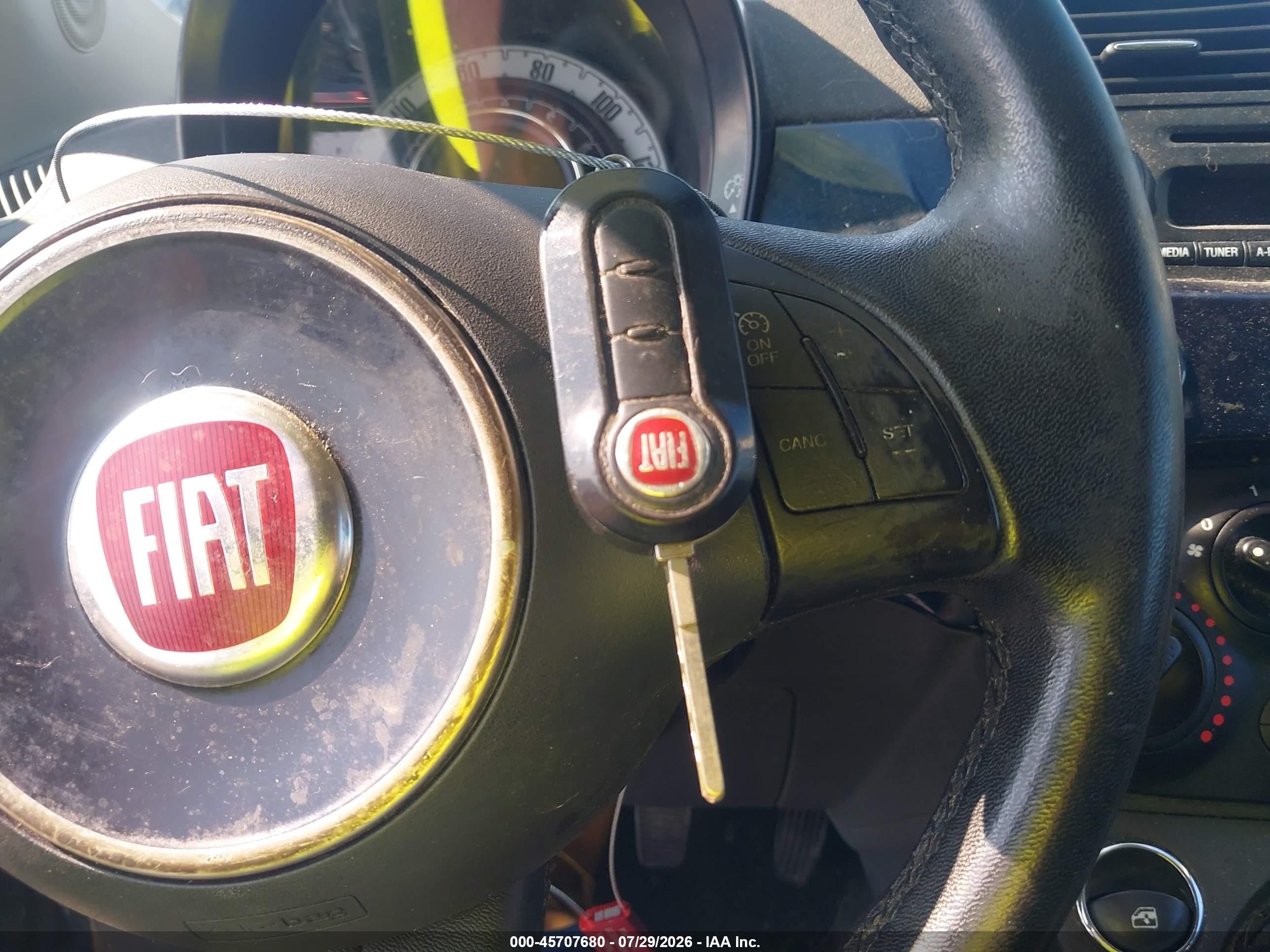 2013 Fiat 500c Pop Blue vin: 3C3CFFDRXDT689033